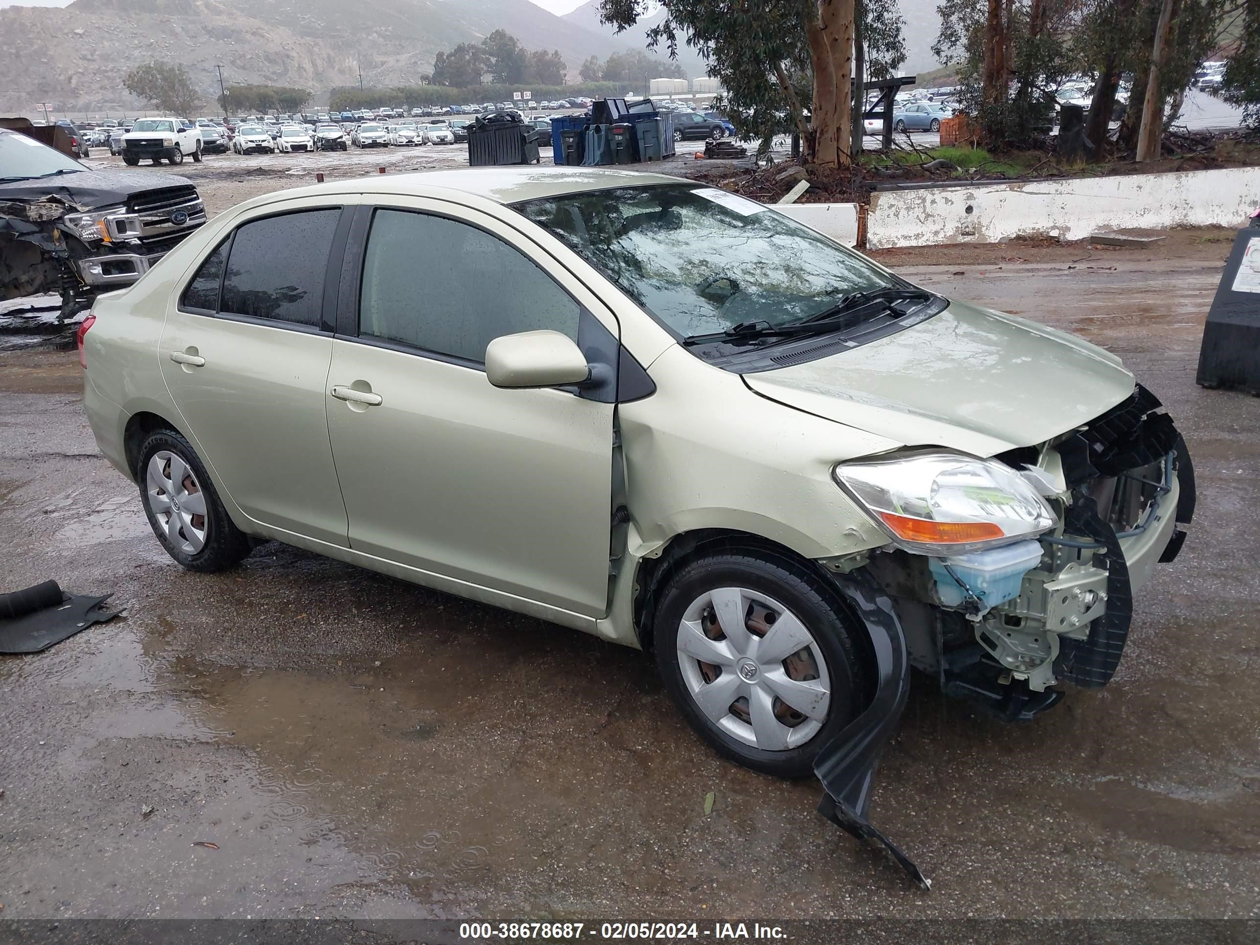 TOYOTA YARIS 2008 jtdbt923081275630