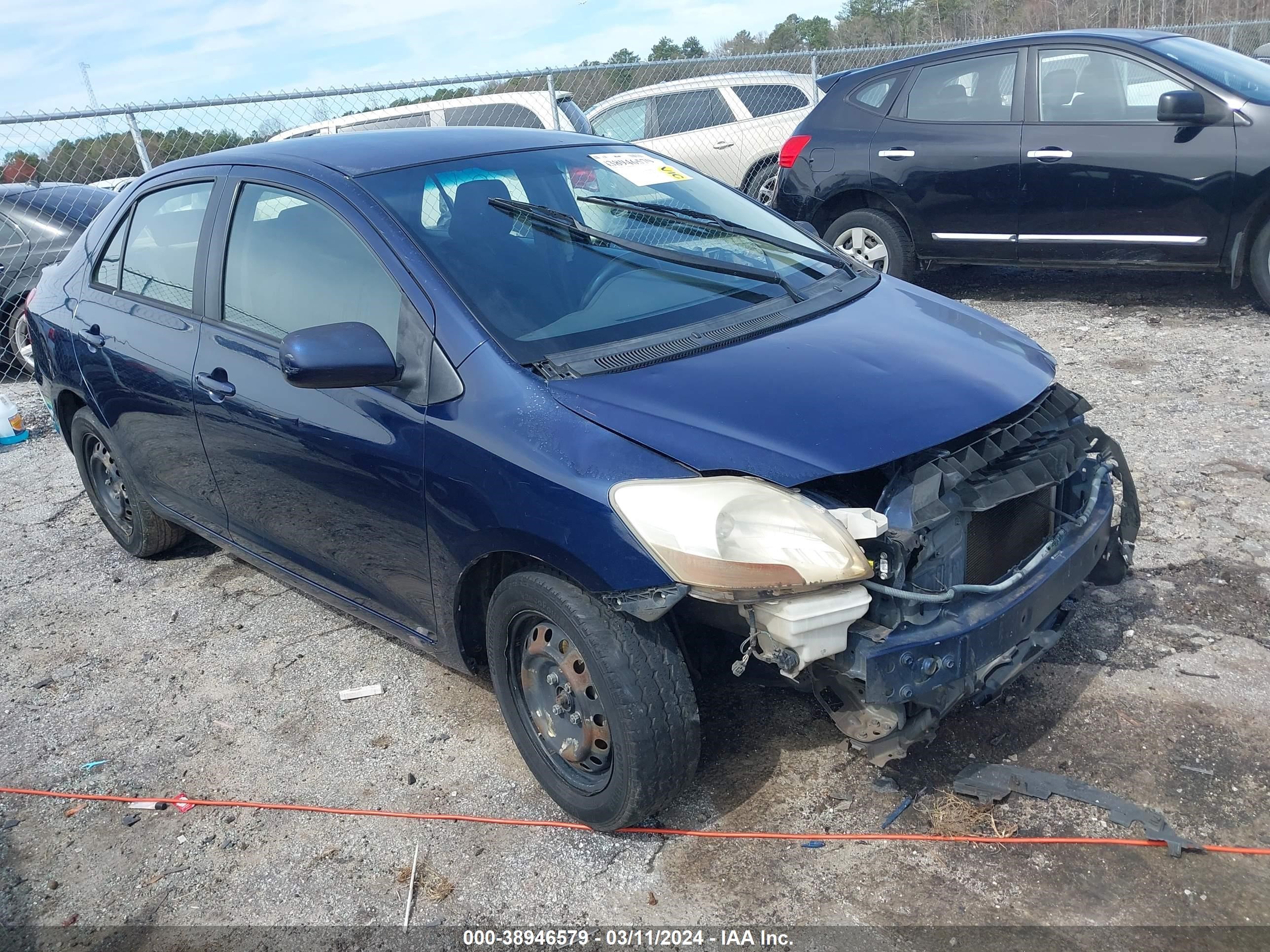 TOYOTA YARIS 2007 jtdbt923171008219