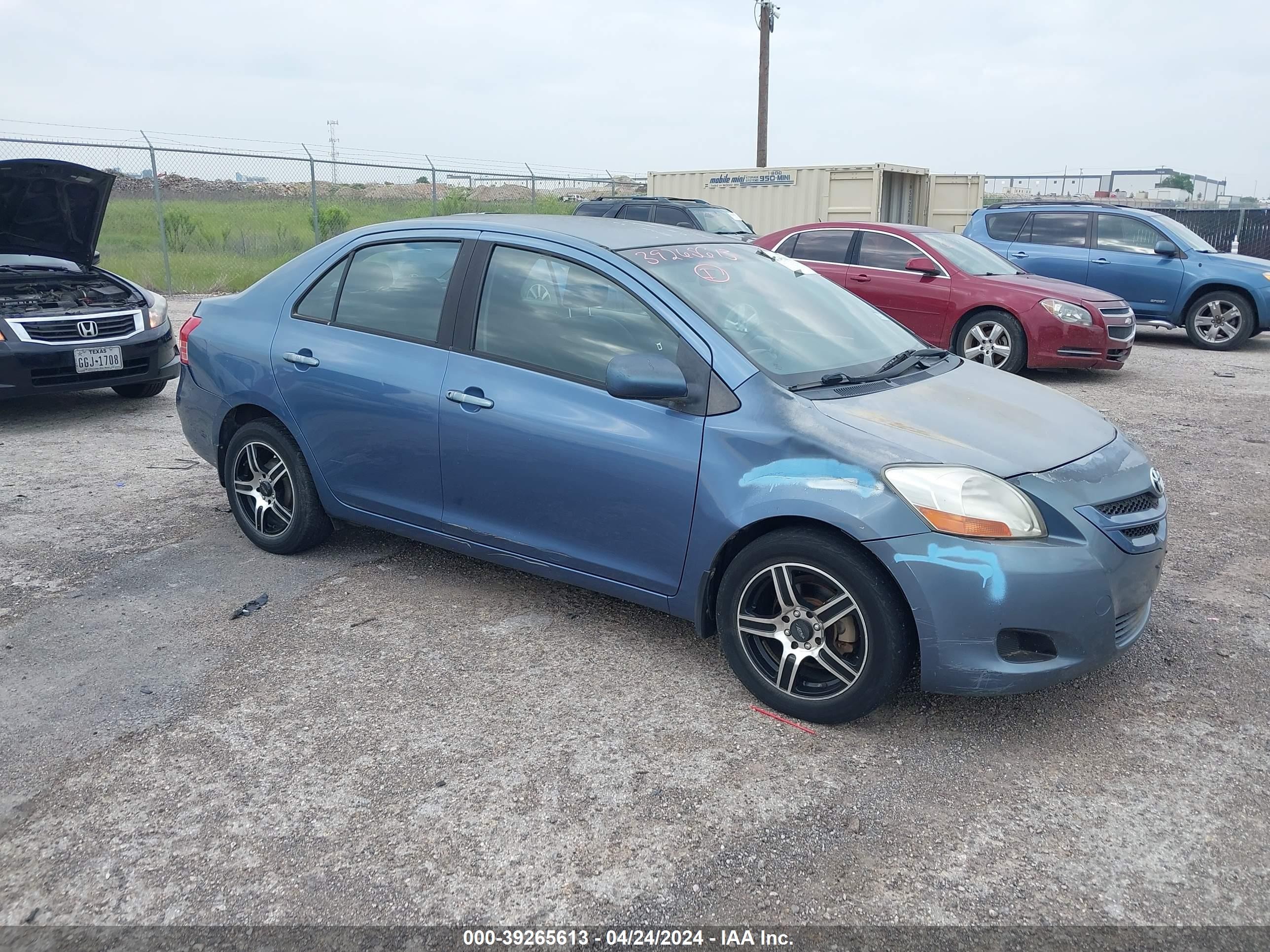 TOYOTA YARIS 2007 jtdbt923171026039