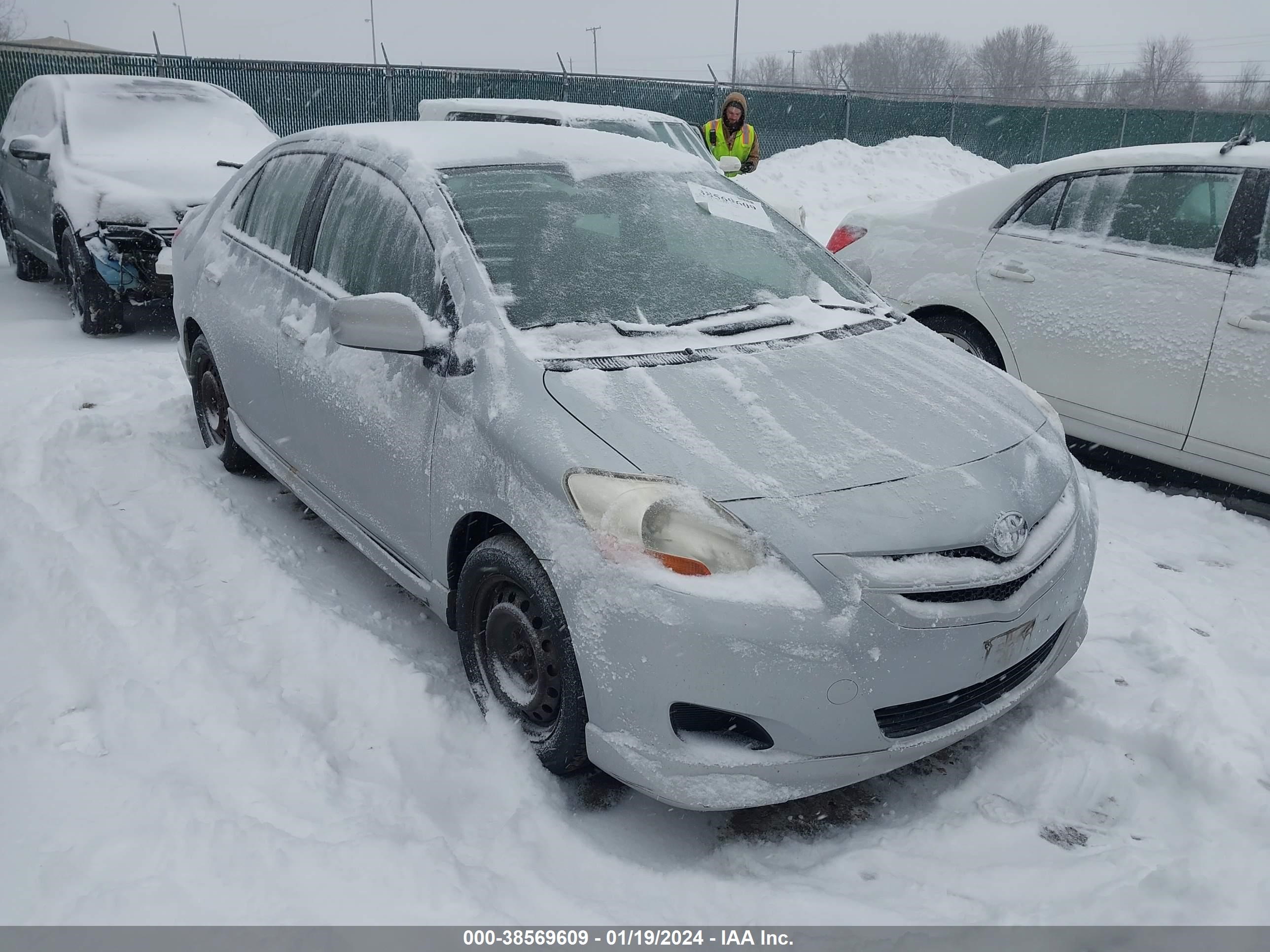 TOYOTA YARIS 2007 jtdbt923171085012