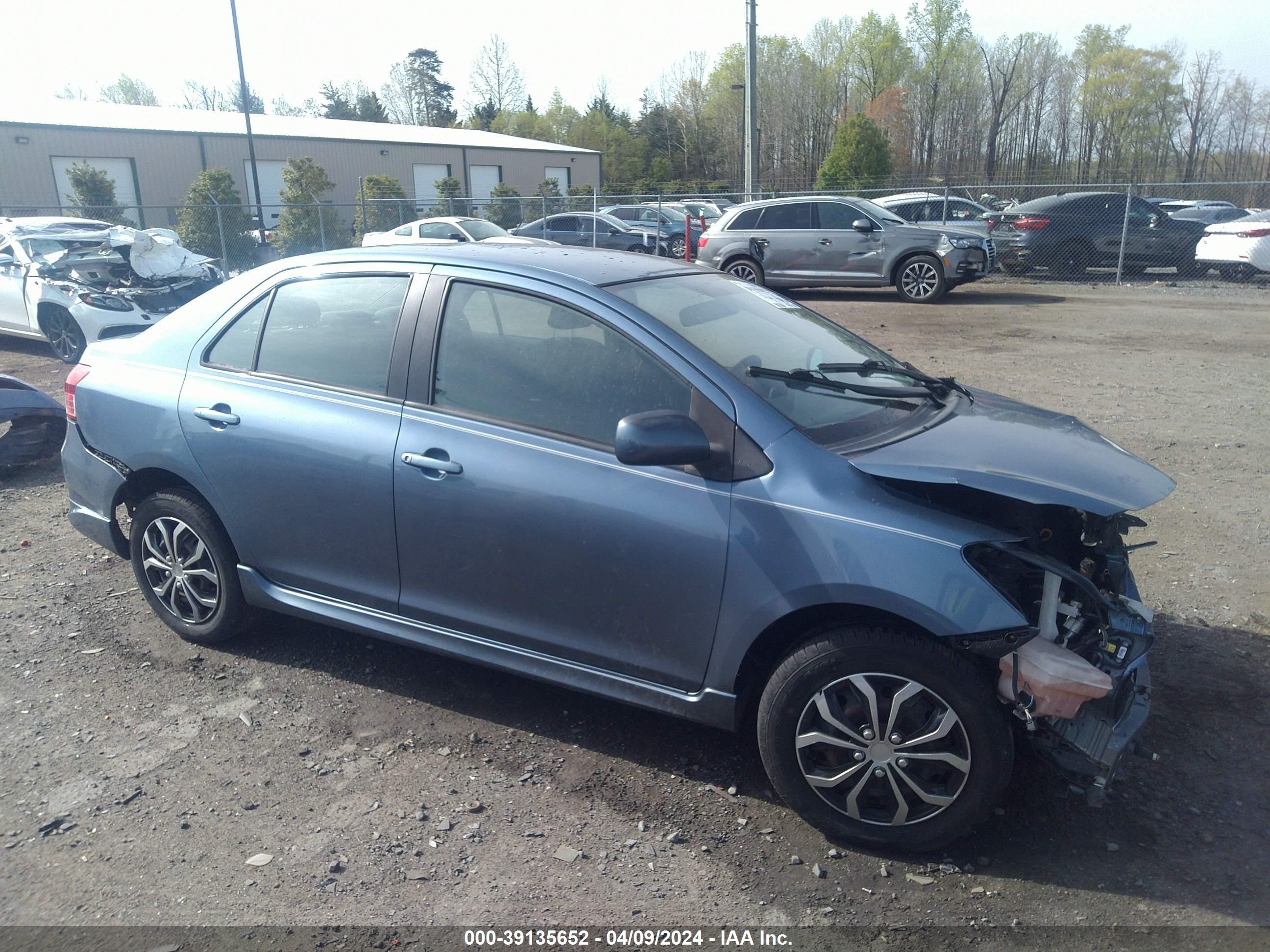 TOYOTA YARIS 2008 jtdbt923181218692