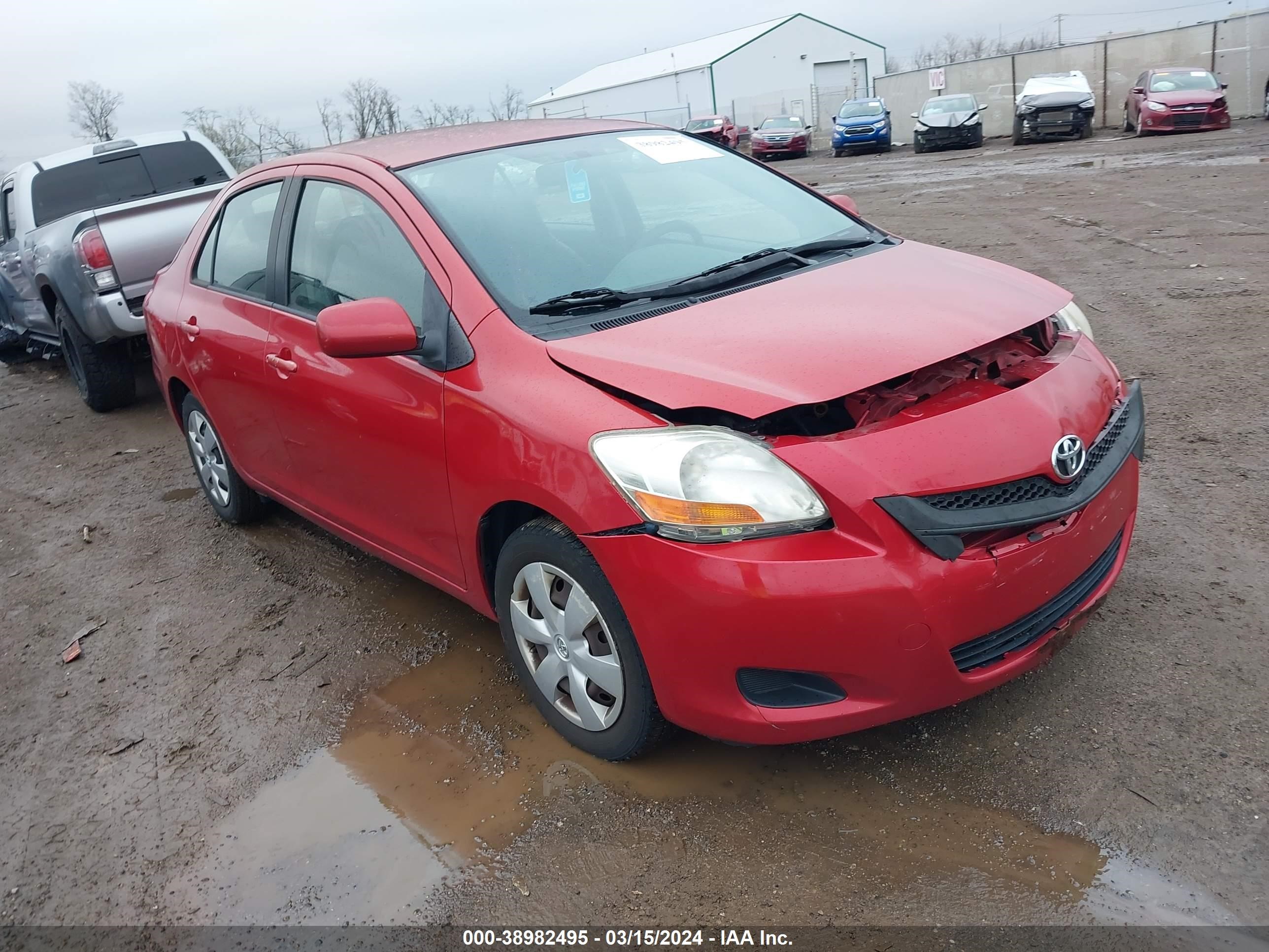 TOYOTA YARIS 2008 jtdbt923181270386