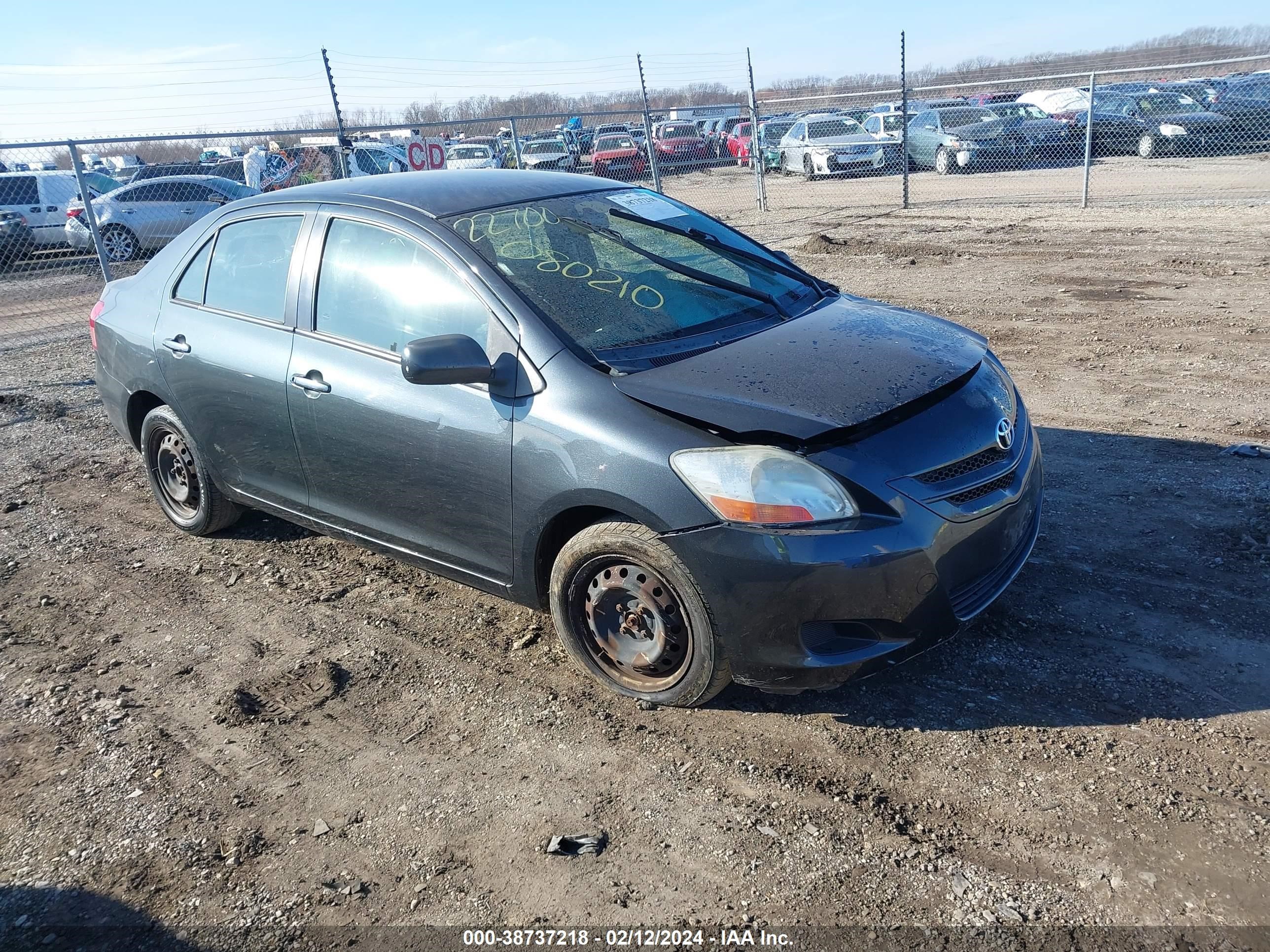 TOYOTA YARIS 2007 jtdbt923271080210