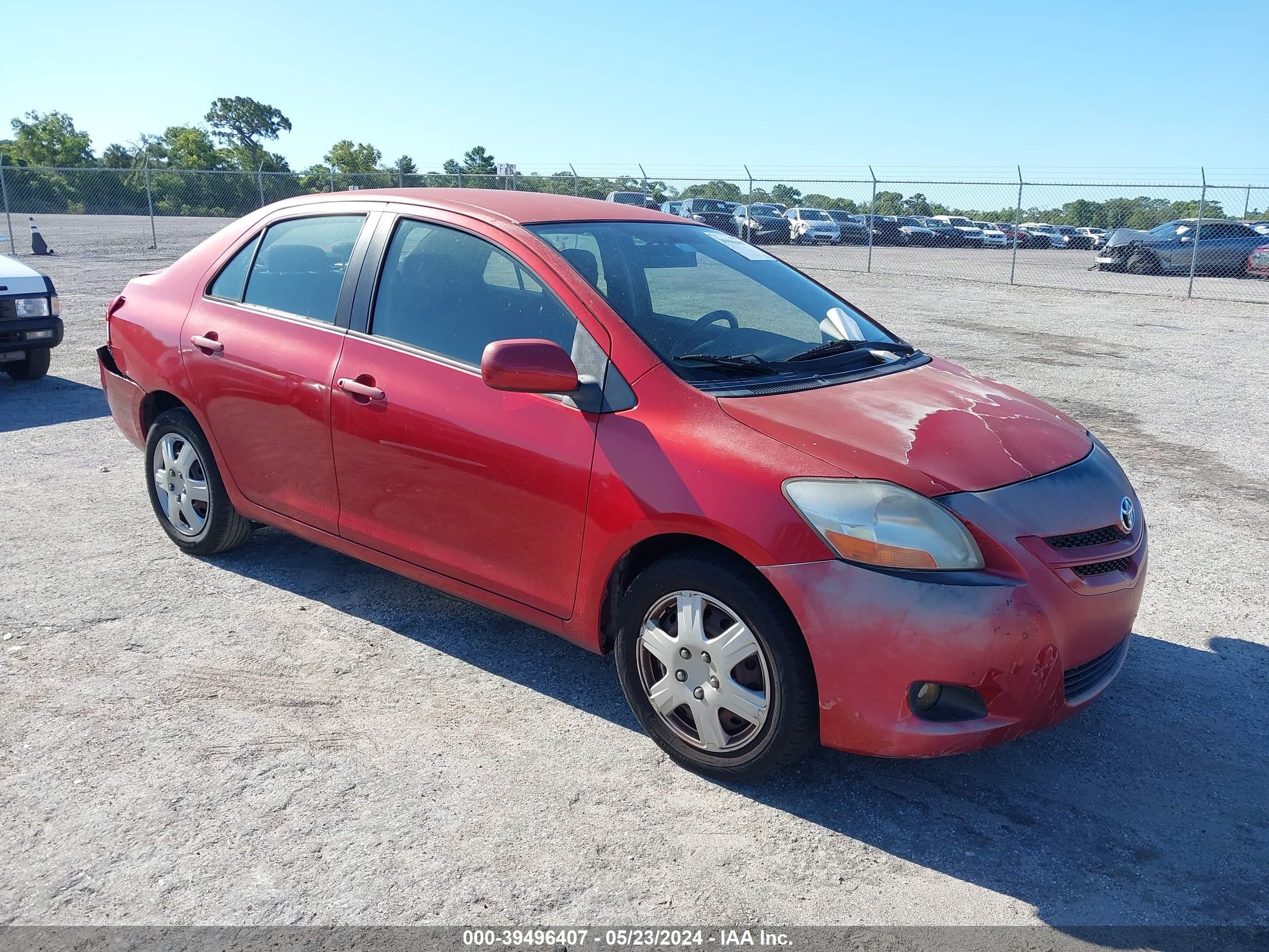 TOYOTA YARIS 2007 jtdbt923271173910