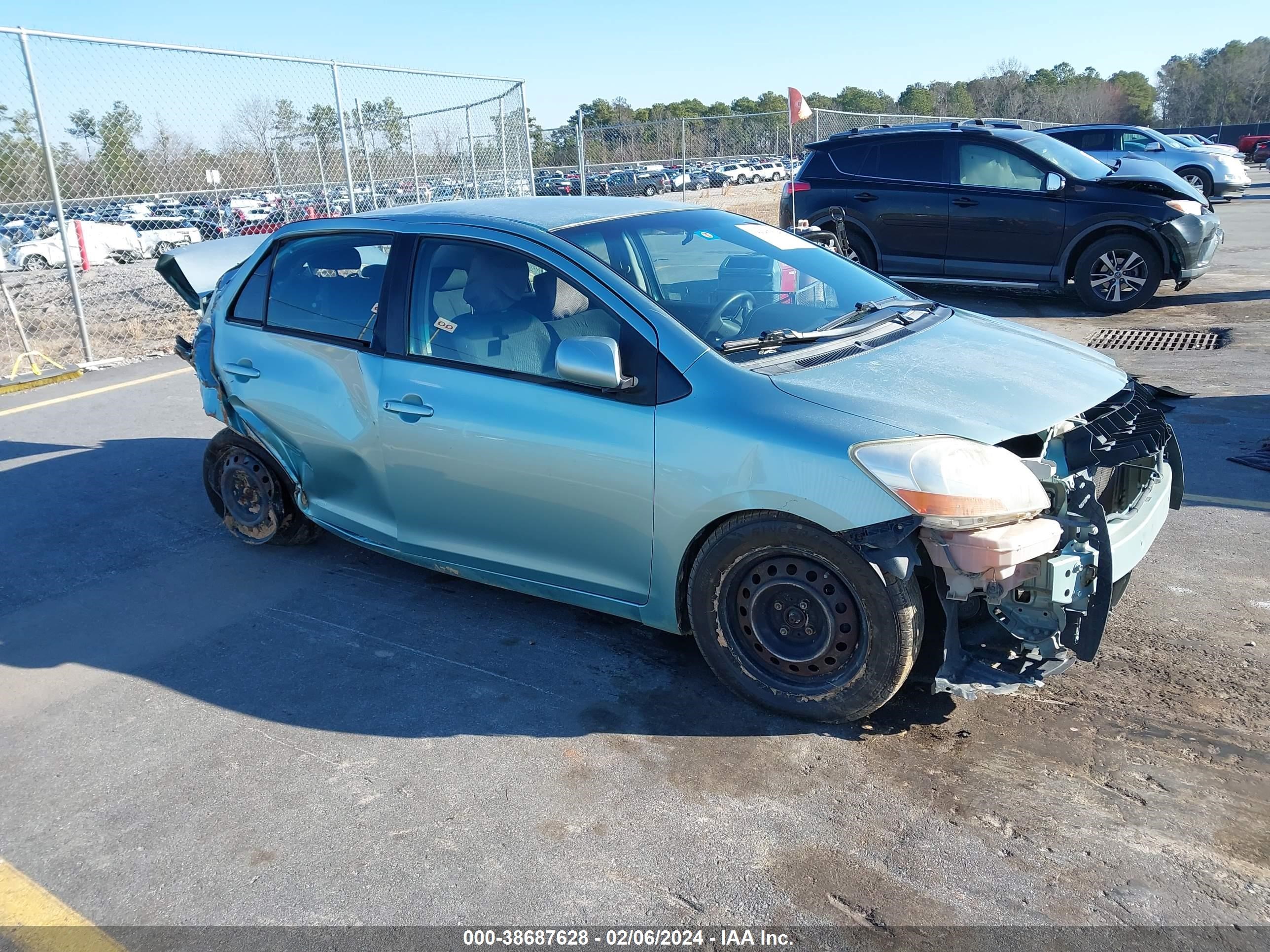 TOYOTA YARIS 2007 jtdbt923371017777