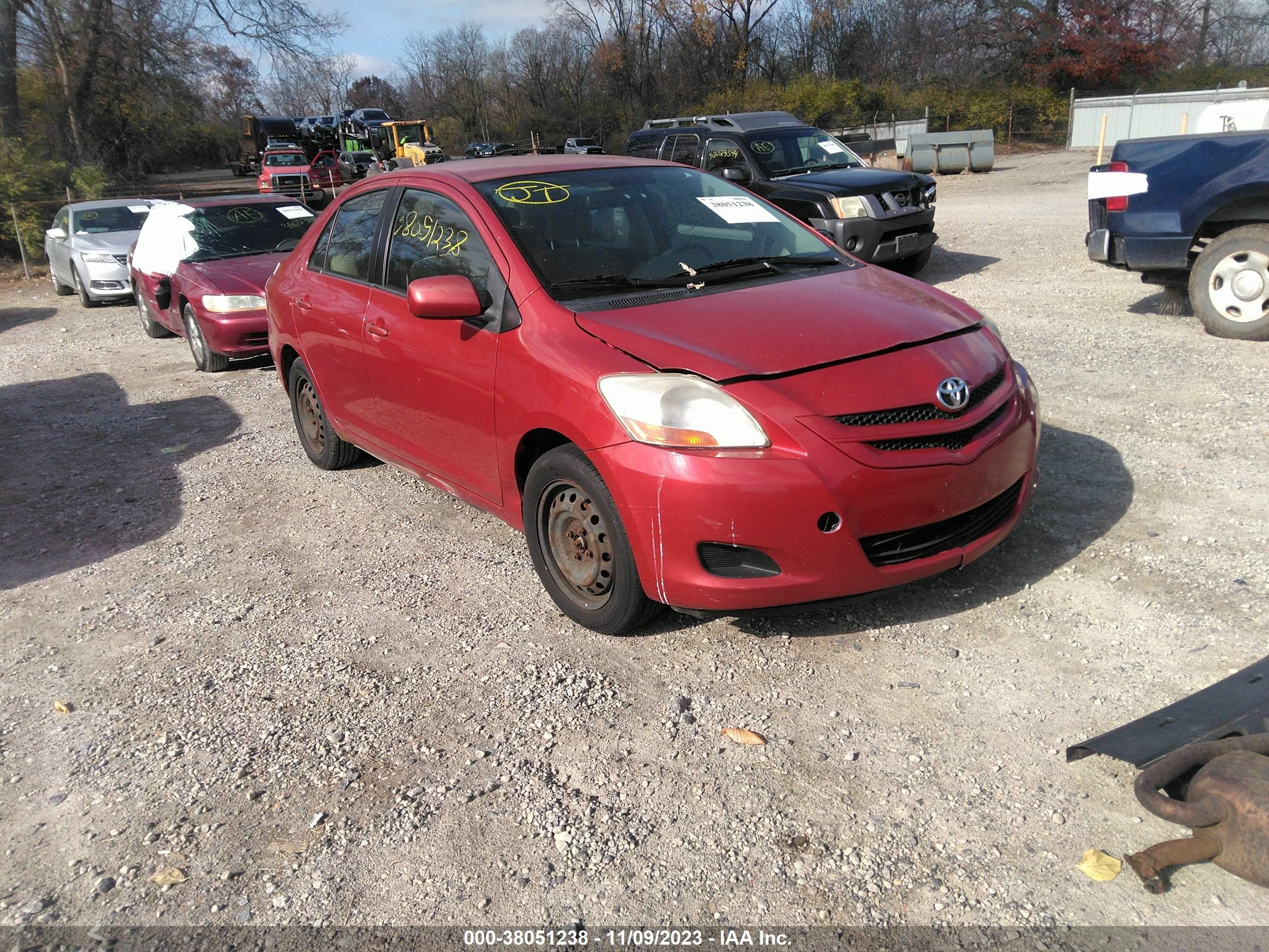 TOYOTA YARIS 2007 jtdbt923371133397