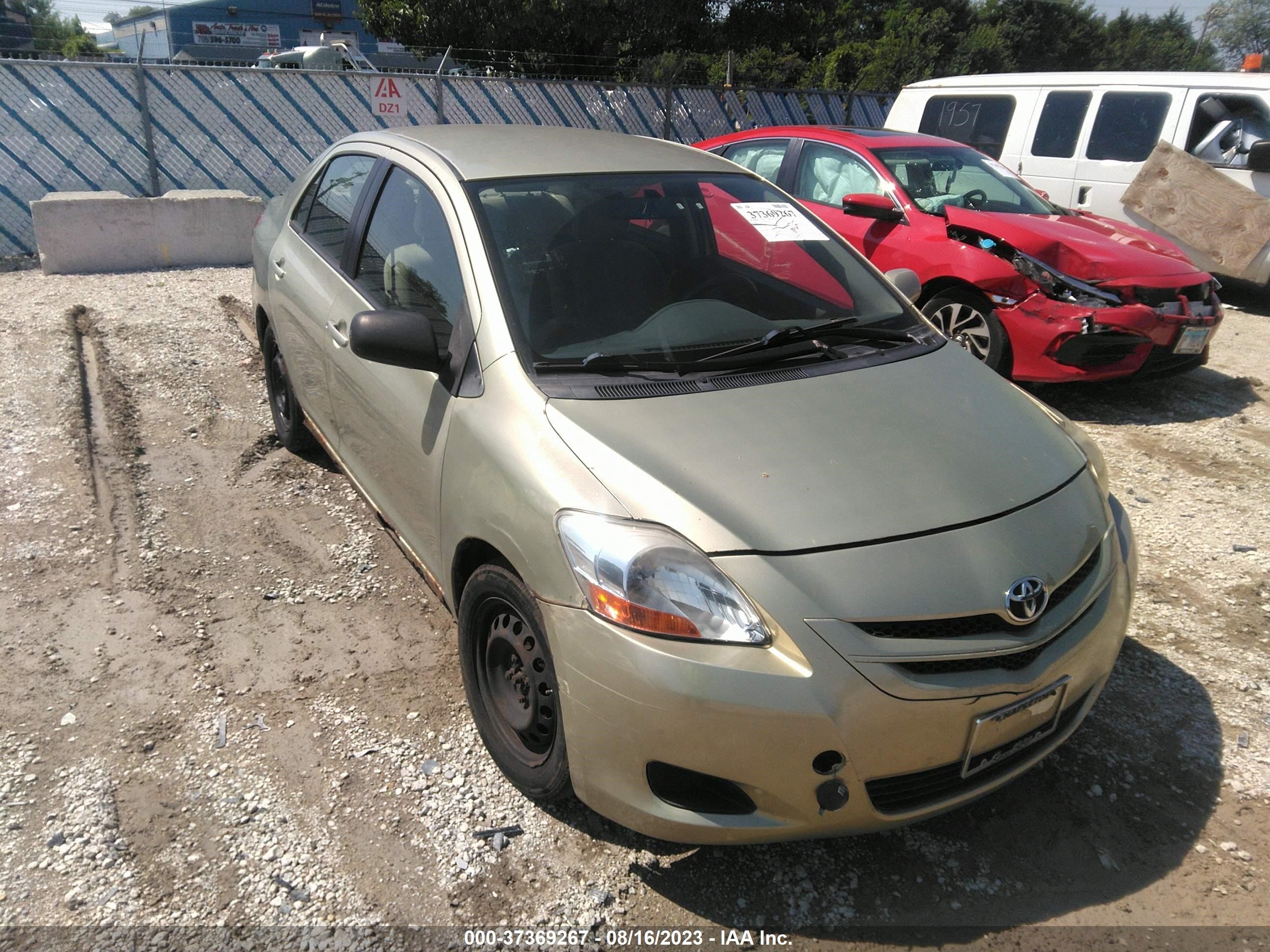 TOYOTA YARIS 2008 jtdbt923381211422