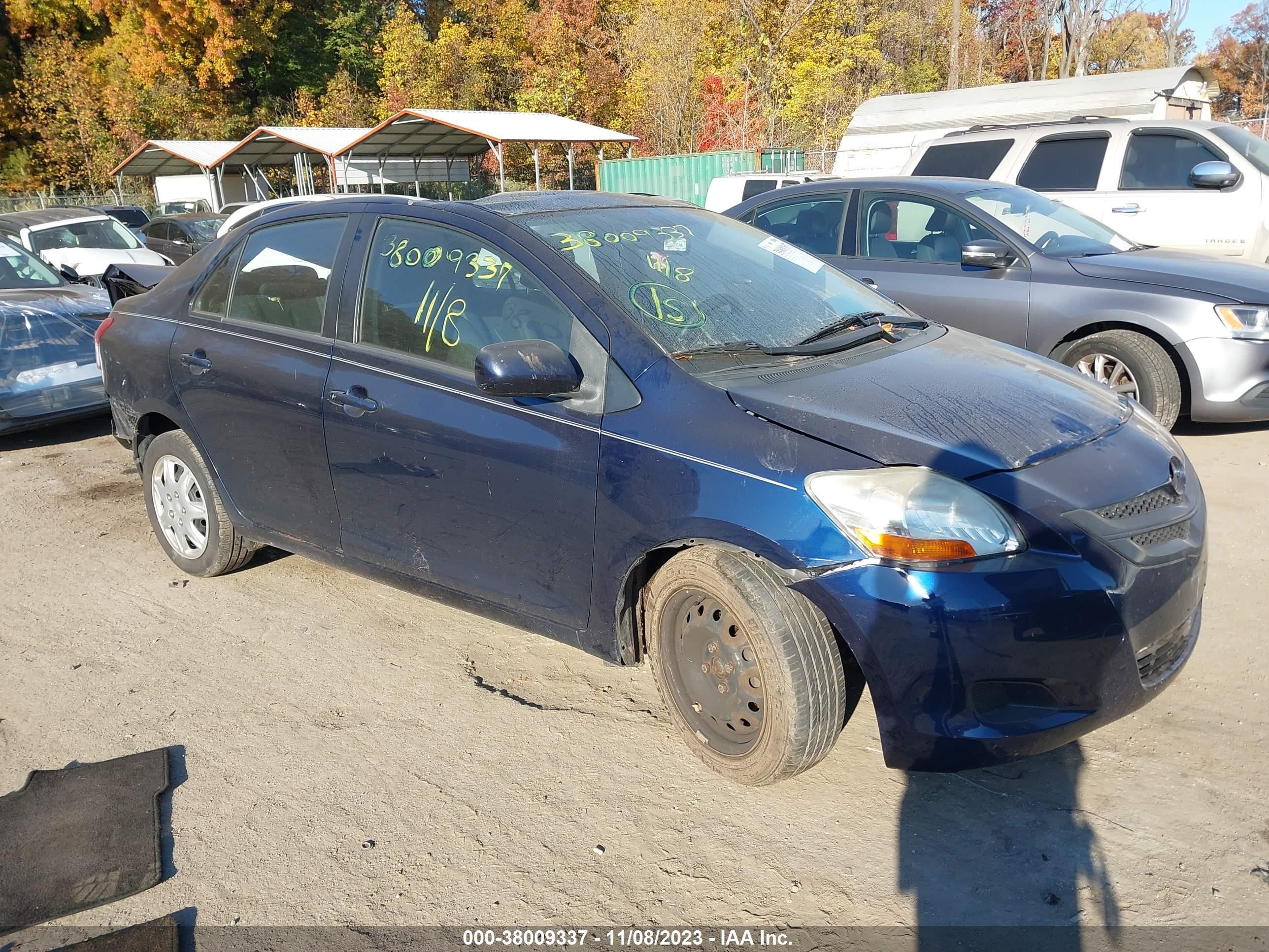 TOYOTA YARIS 2008 jtdbt923384026608