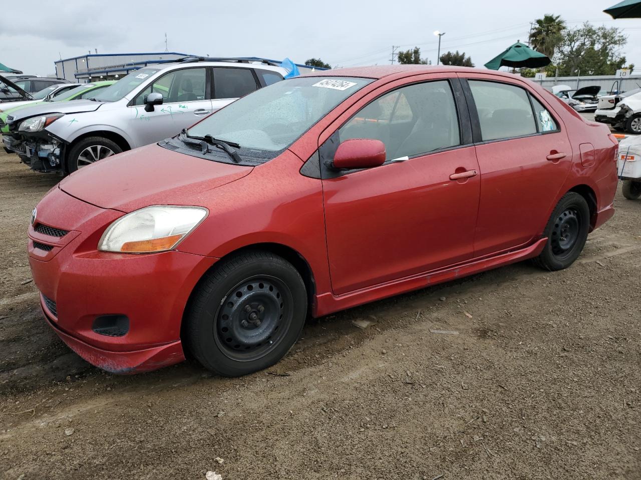 TOYOTA YARIS 2007 jtdbt923471093573