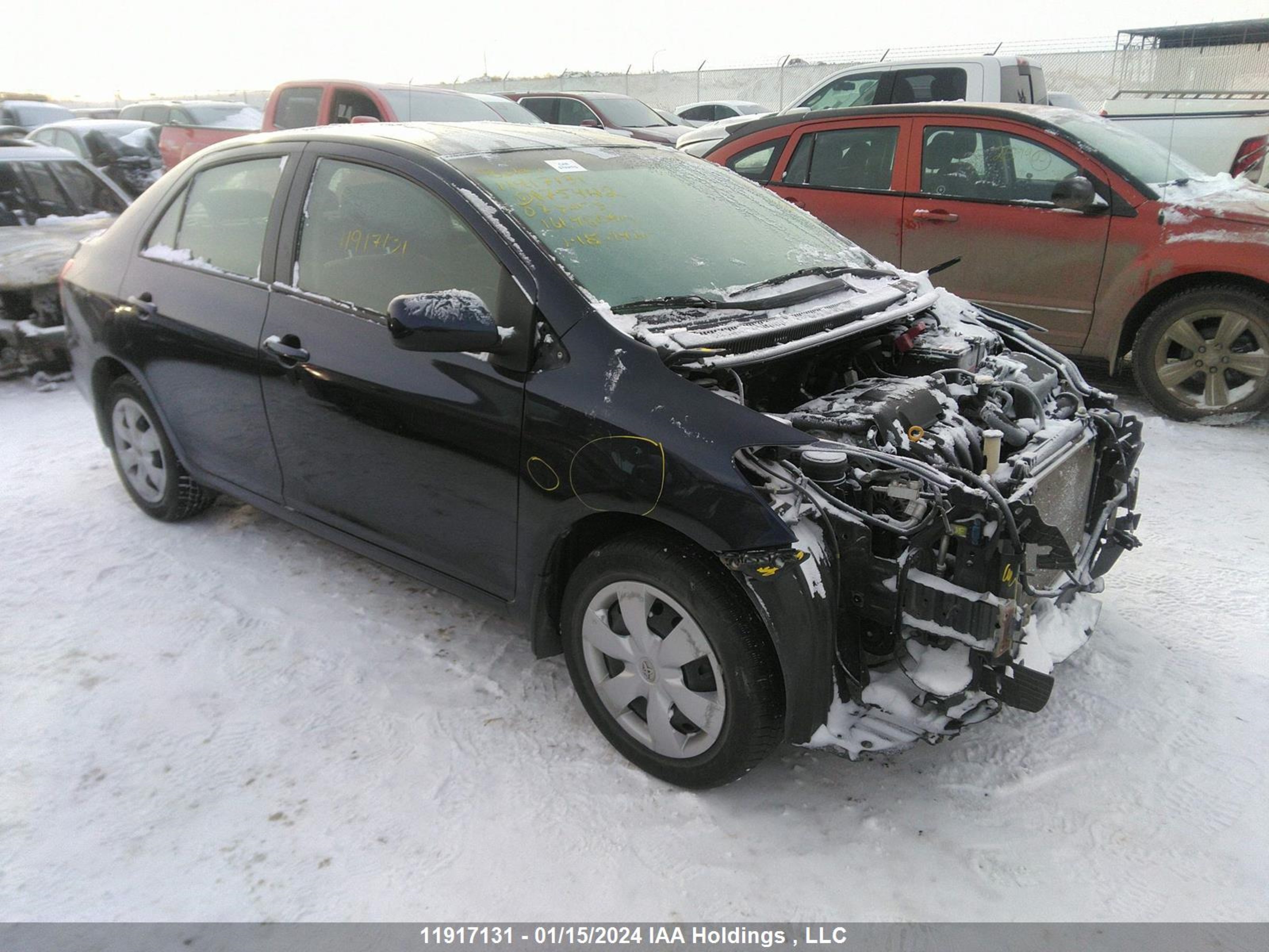 TOYOTA YARIS 2007 jtdbt923571175442