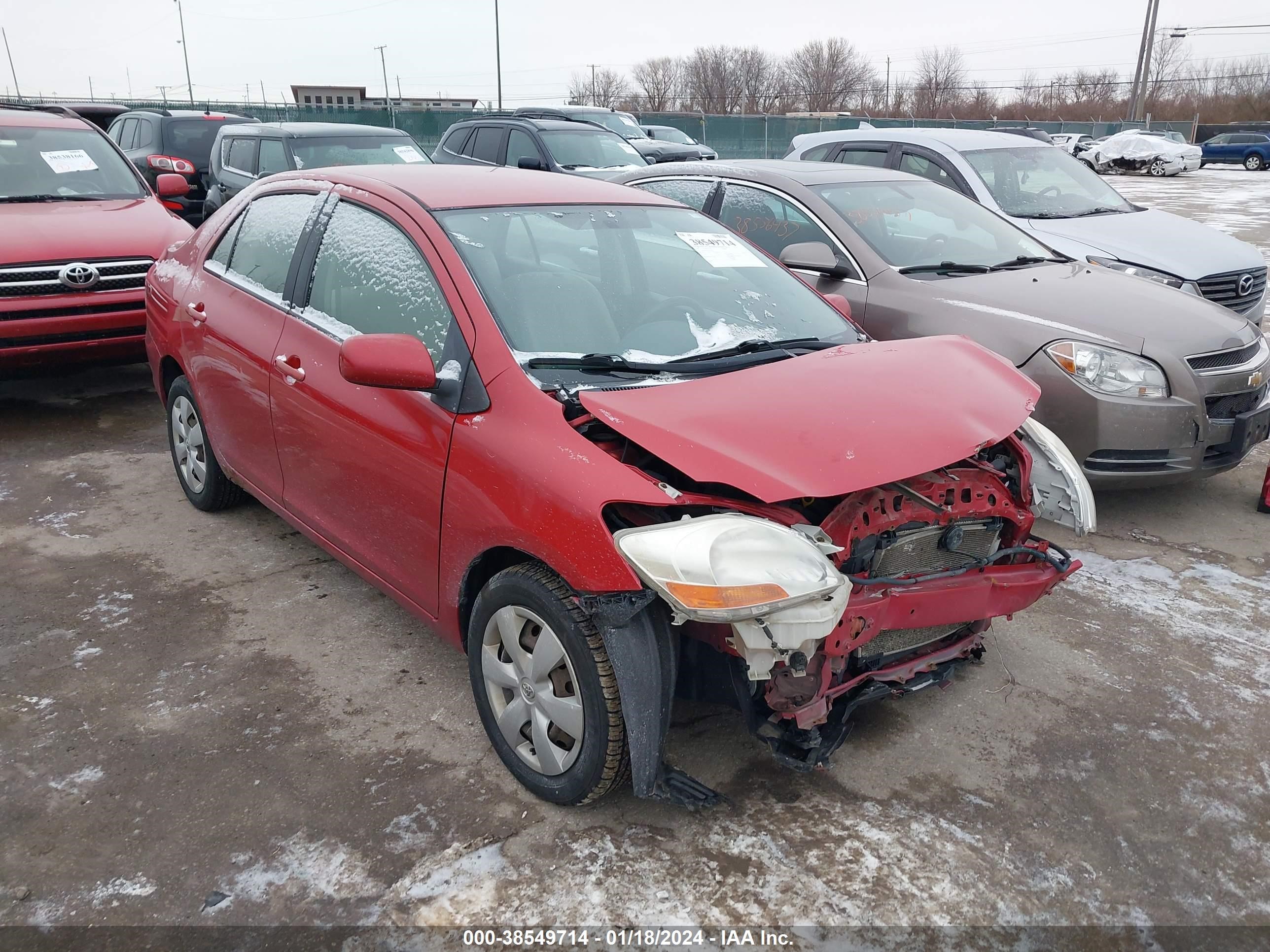 TOYOTA YARIS 2007 jtdbt923571182245