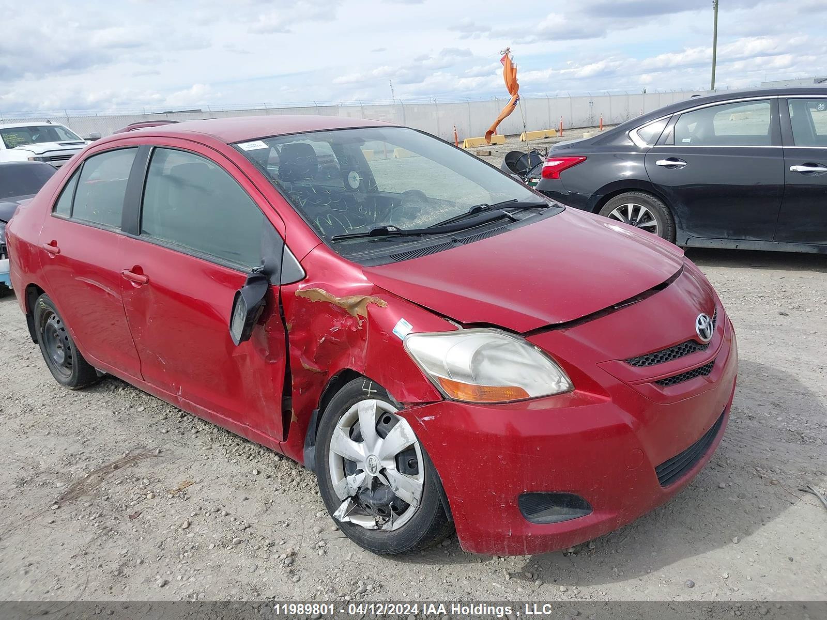 TOYOTA YARIS 2008 jtdbt923581208148