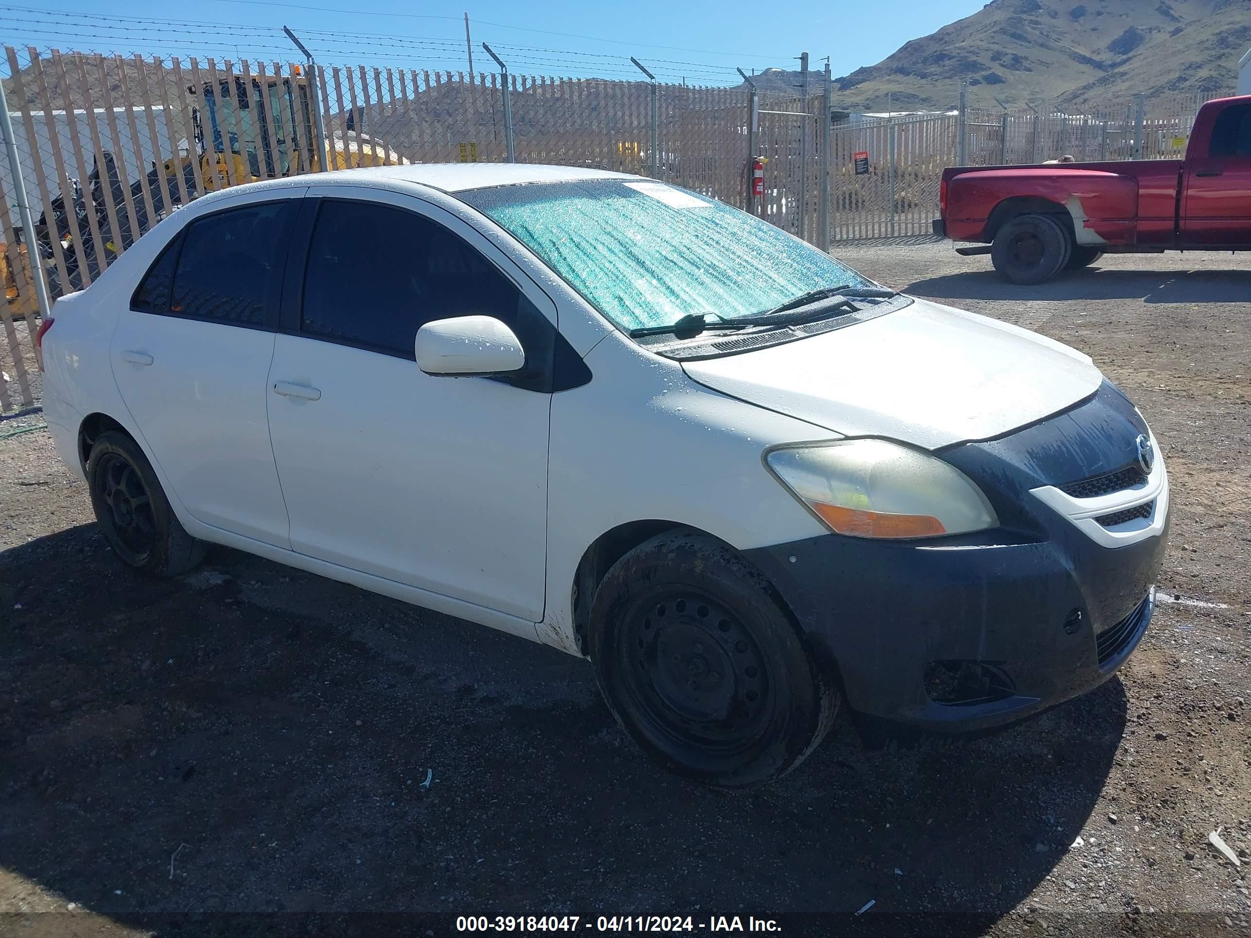 TOYOTA YARIS 2008 jtdbt923581256622