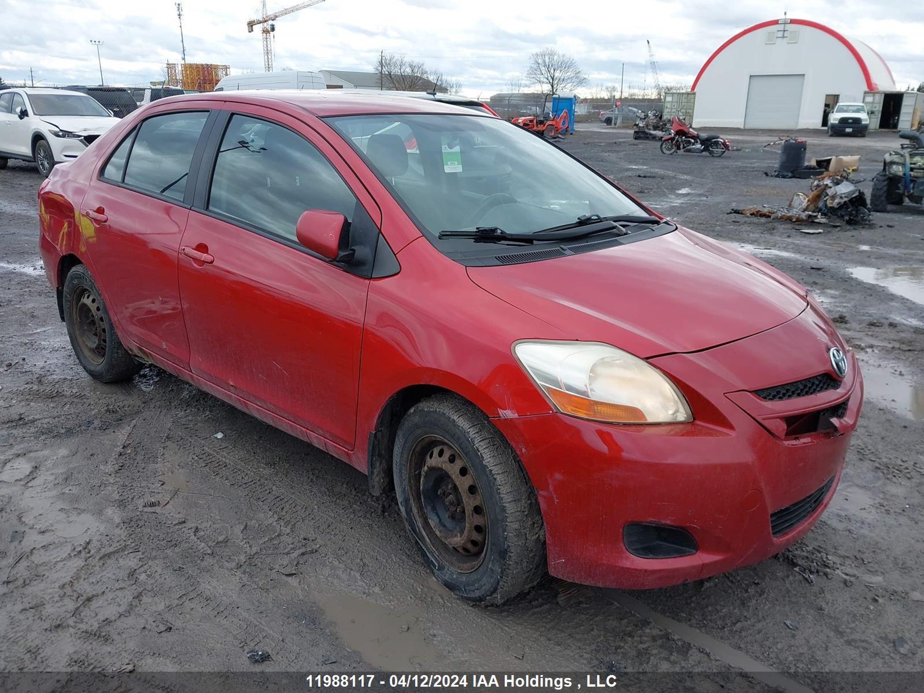 TOYOTA YARIS 2008 jtdbt923681290715