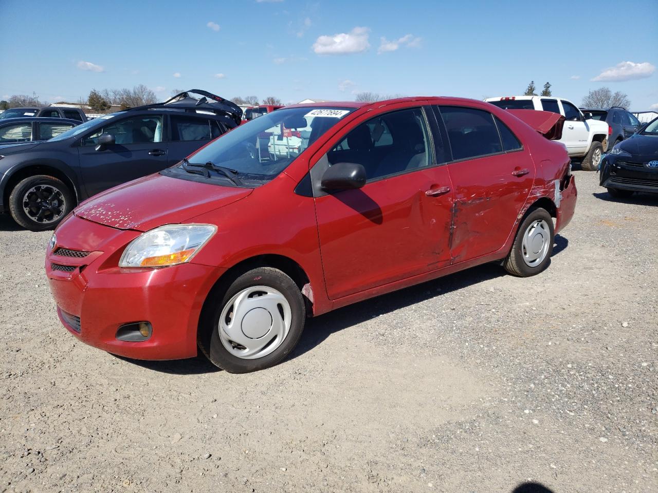 TOYOTA YARIS 2008 jtdbt923684004330