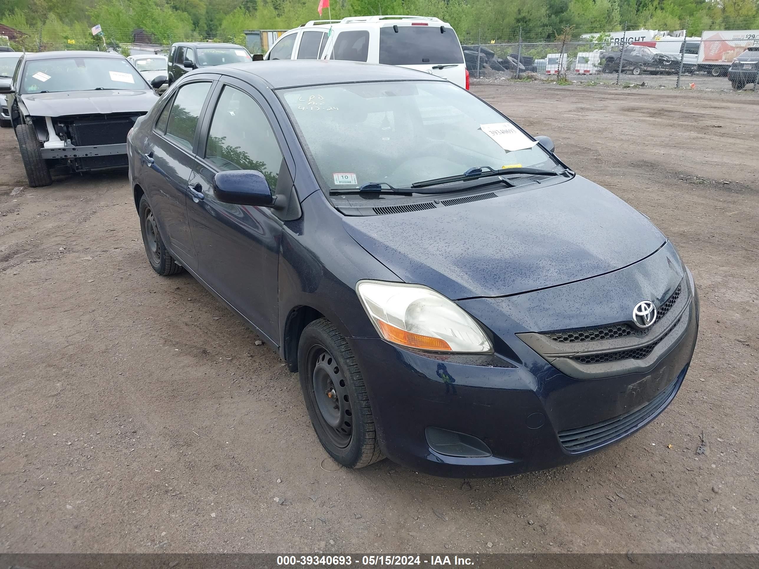 TOYOTA YARIS 2008 jtdbt923684027400