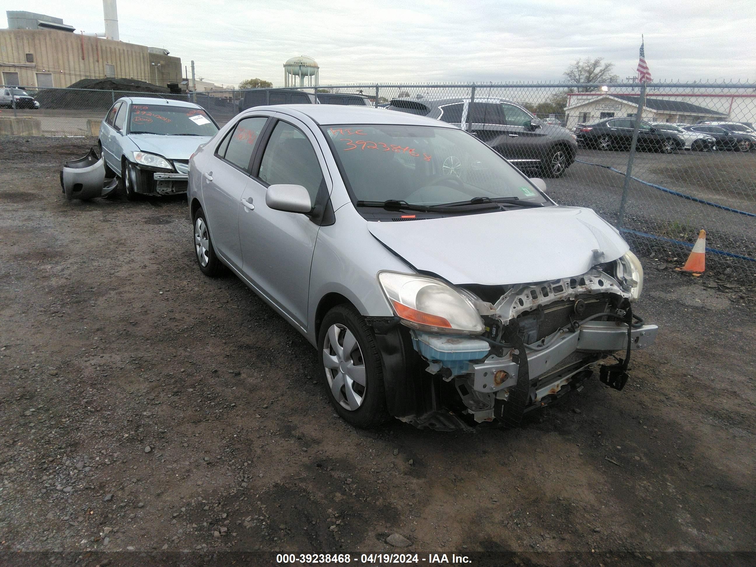 TOYOTA YARIS 2008 jtdbt923684039515