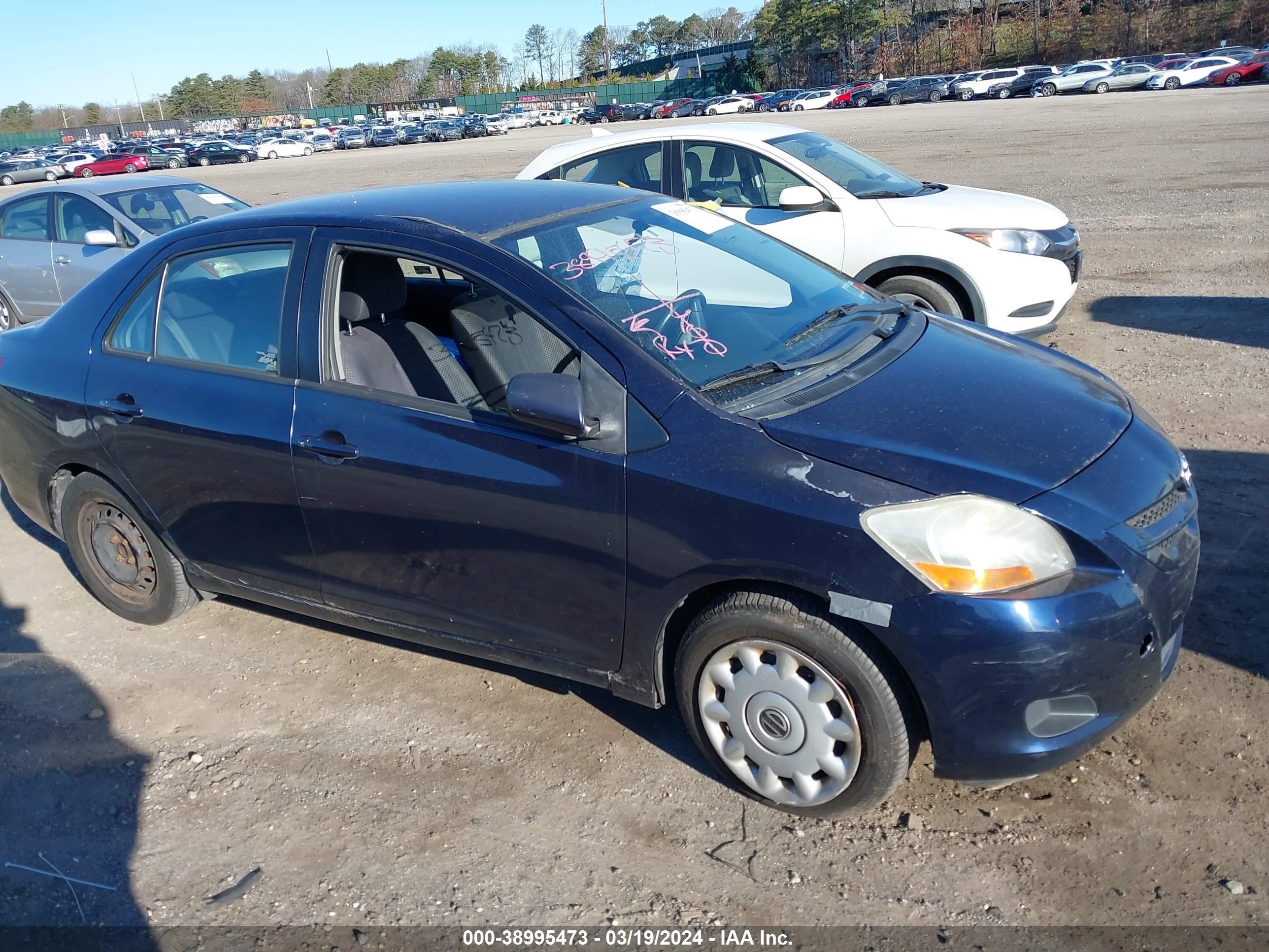 TOYOTA YARIS 2007 jtdbt923771017314