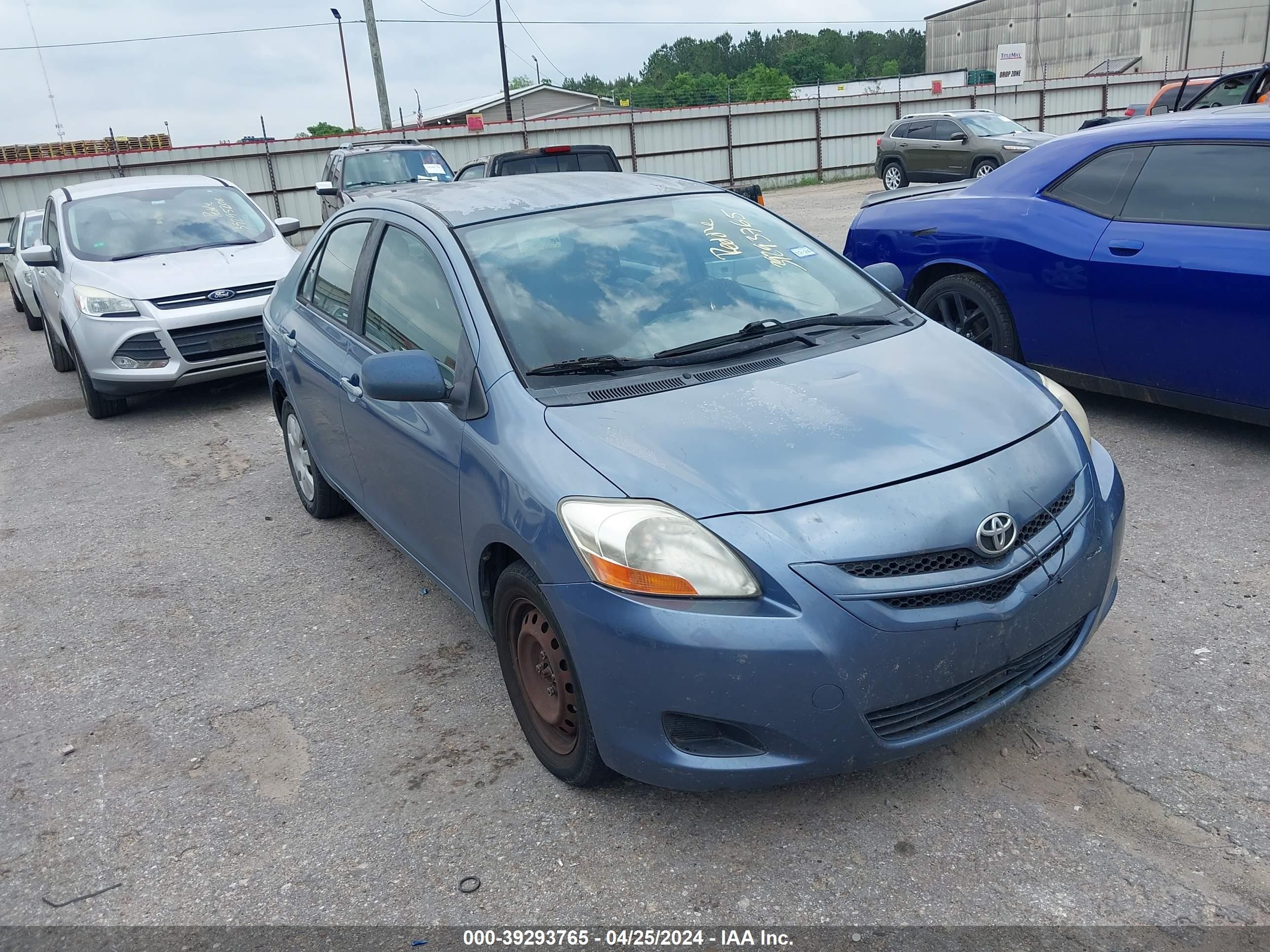 TOYOTA YARIS 2007 jtdbt923771059112