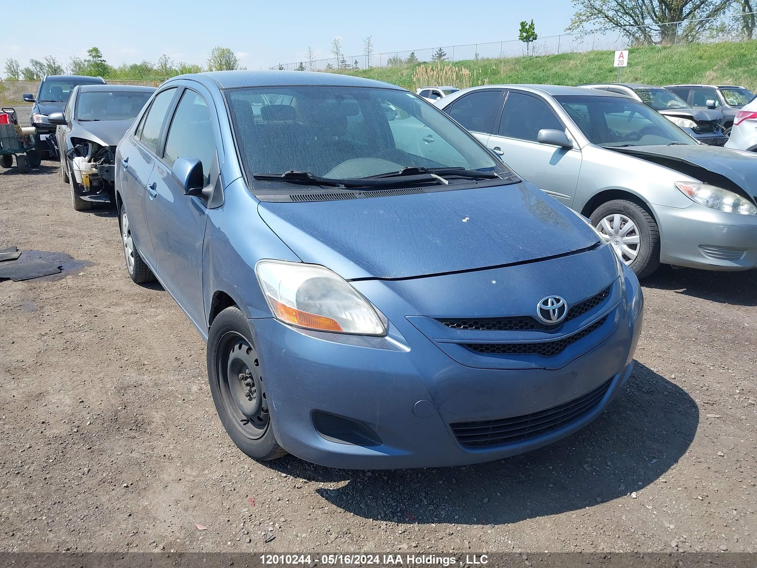 TOYOTA YARIS 2008 jtdbt923781292604