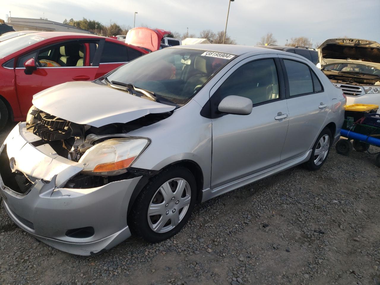 TOYOTA YARIS 2007 jtdbt923871053688