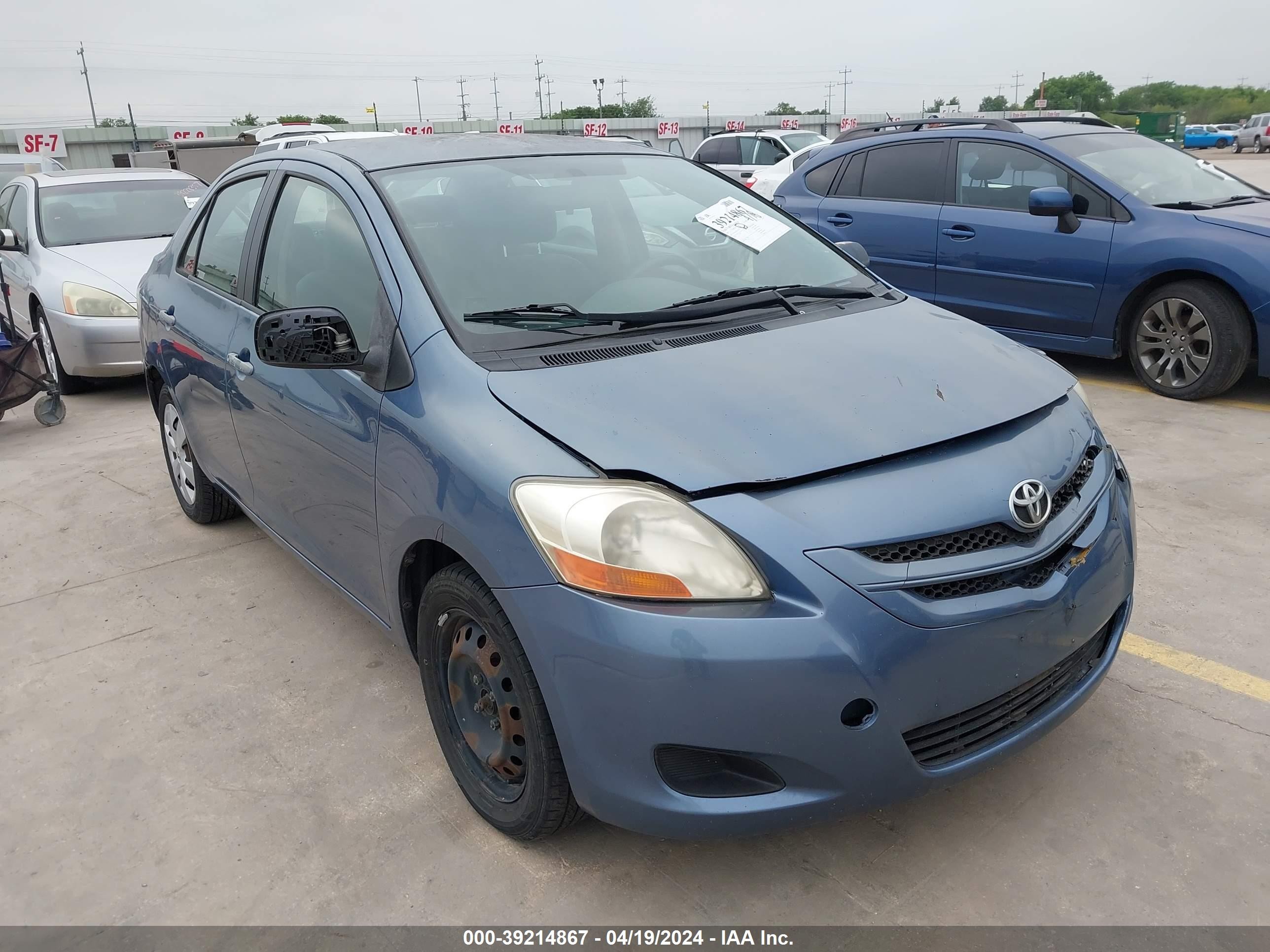 TOYOTA YARIS 2007 jtdbt923871141141