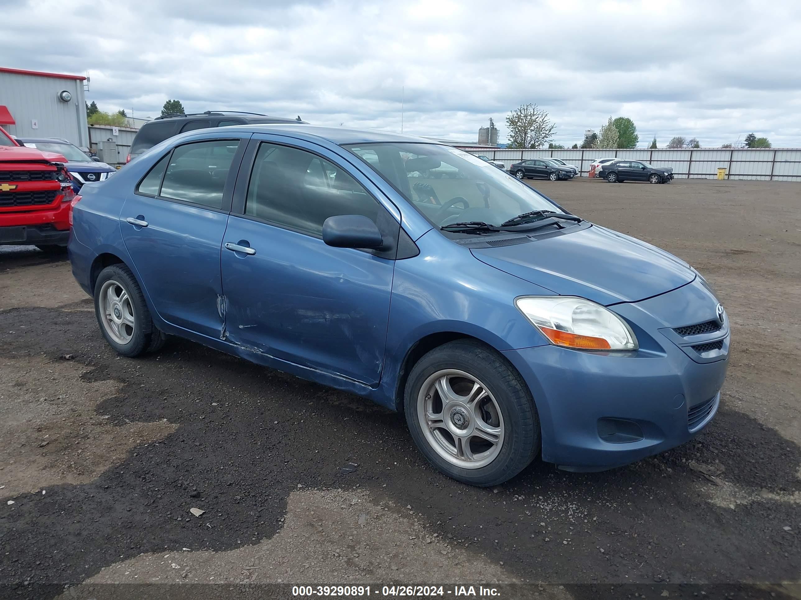 TOYOTA YARIS 2008 jtdbt923884027849