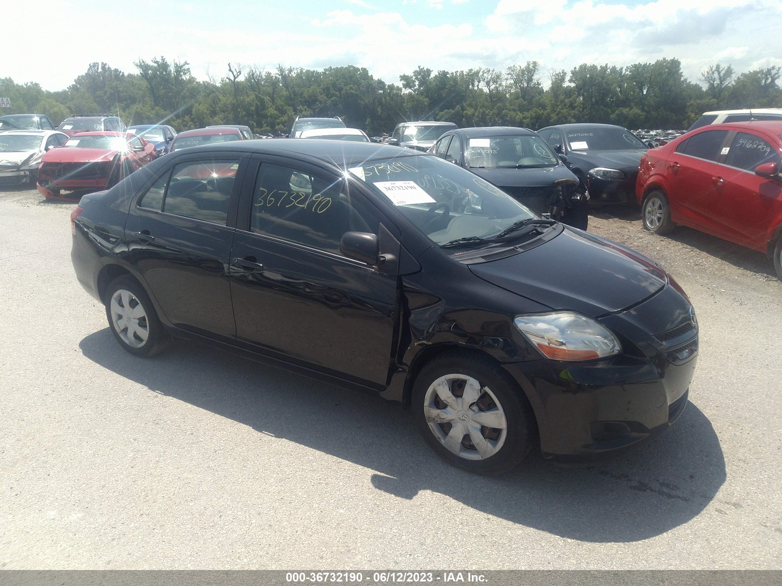 TOYOTA YARIS 2008 jtdbt923884039595