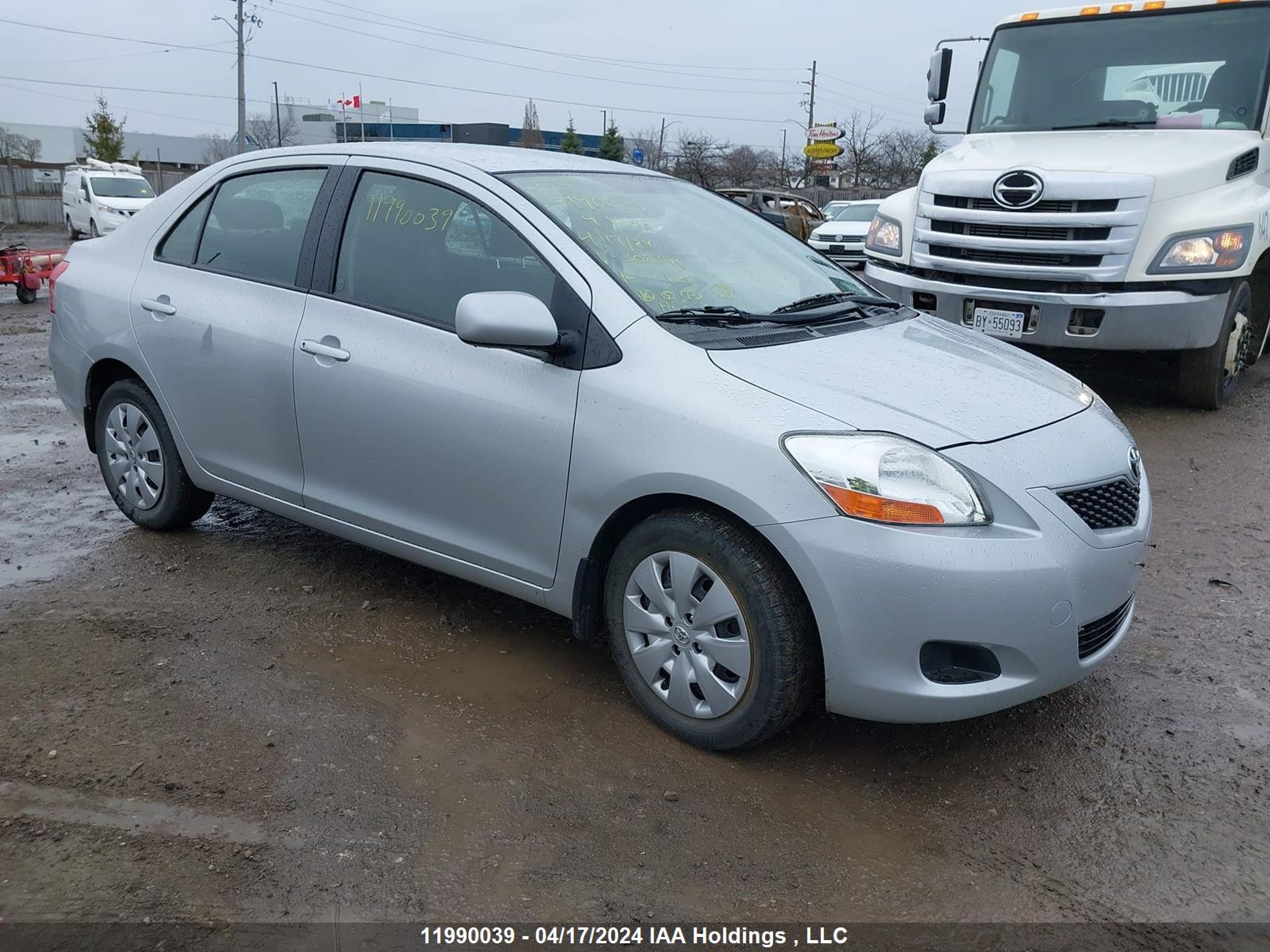 TOYOTA YARIS 2009 jtdbt923891308391