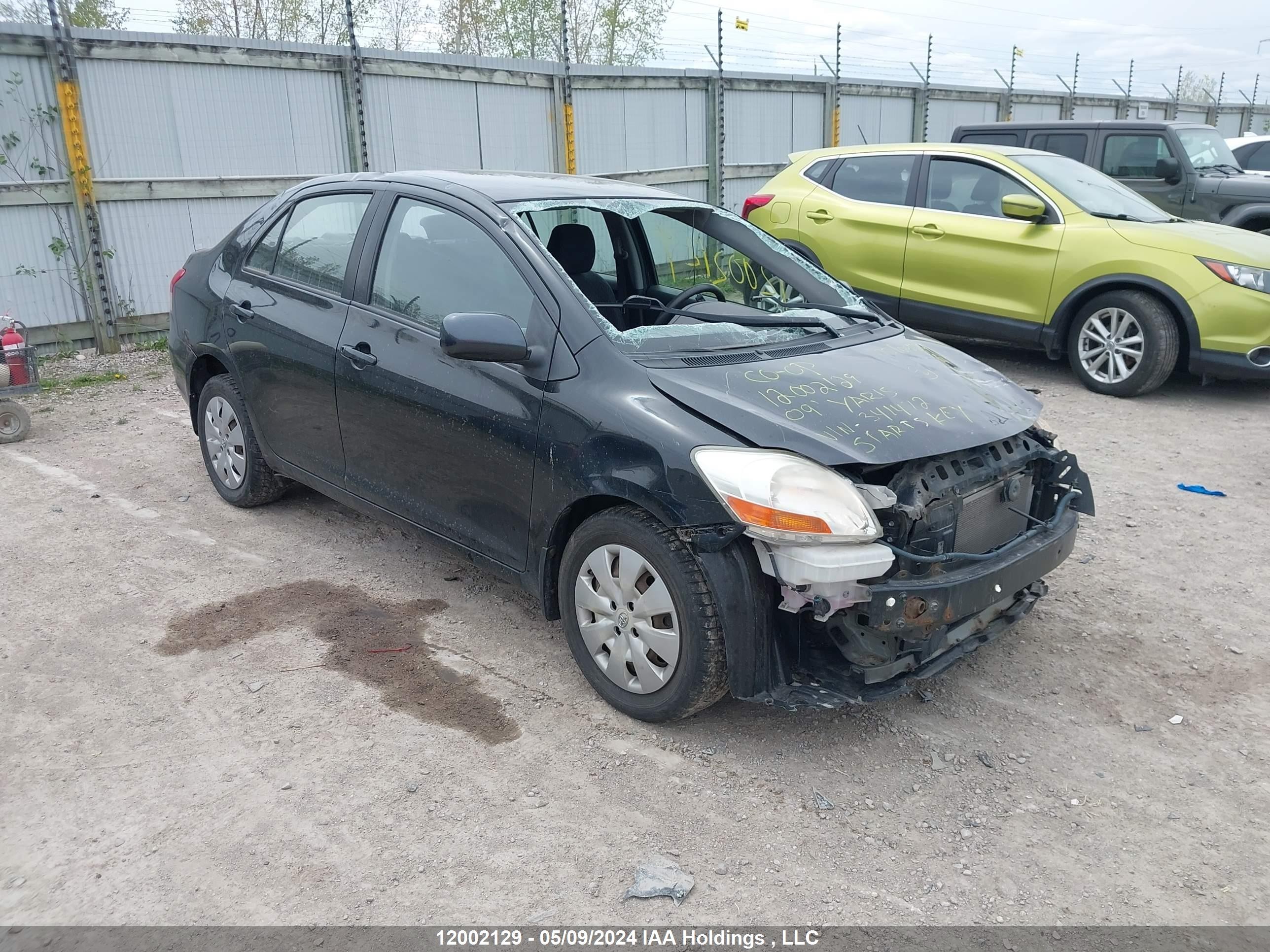 TOYOTA YARIS 2009 jtdbt923891341472