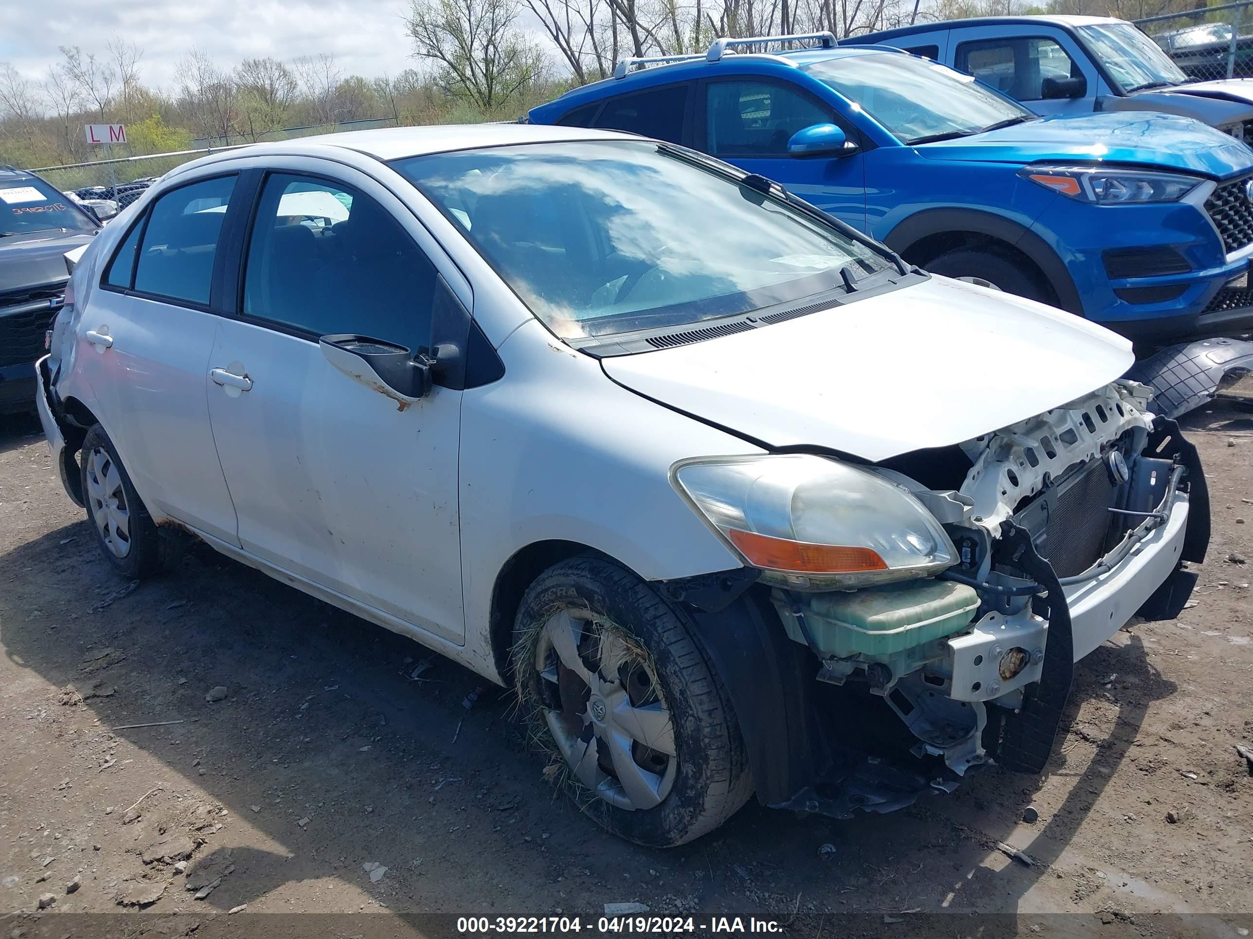 TOYOTA YARIS 2007 jtdbt923971015788