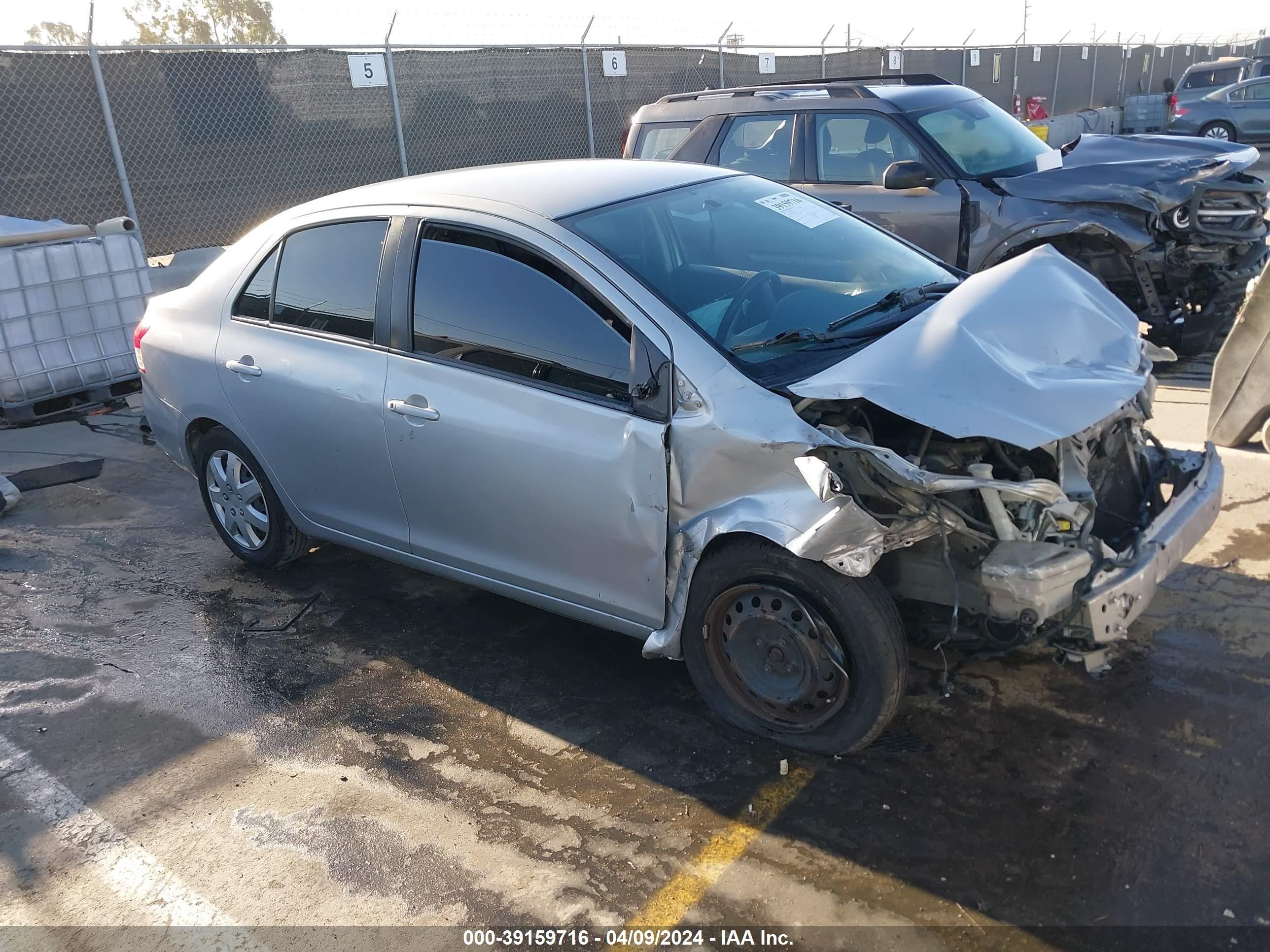 TOYOTA YARIS 2008 jtdbt923981263461