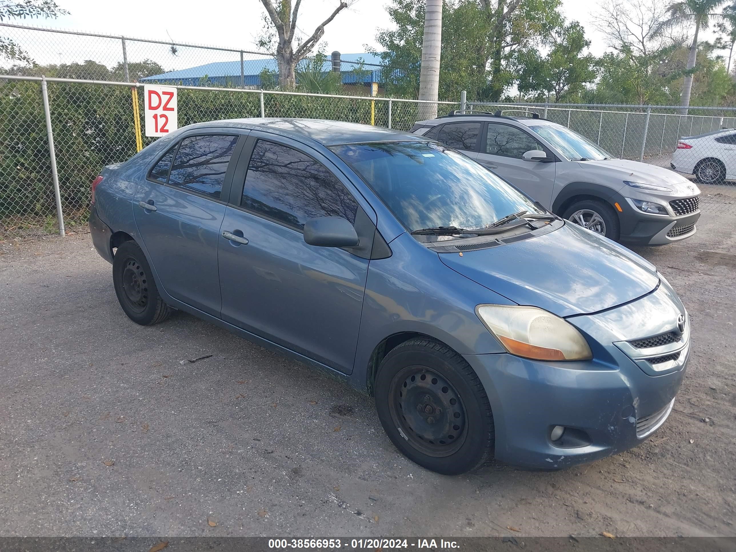 TOYOTA YARIS 2008 jtdbt923984009988