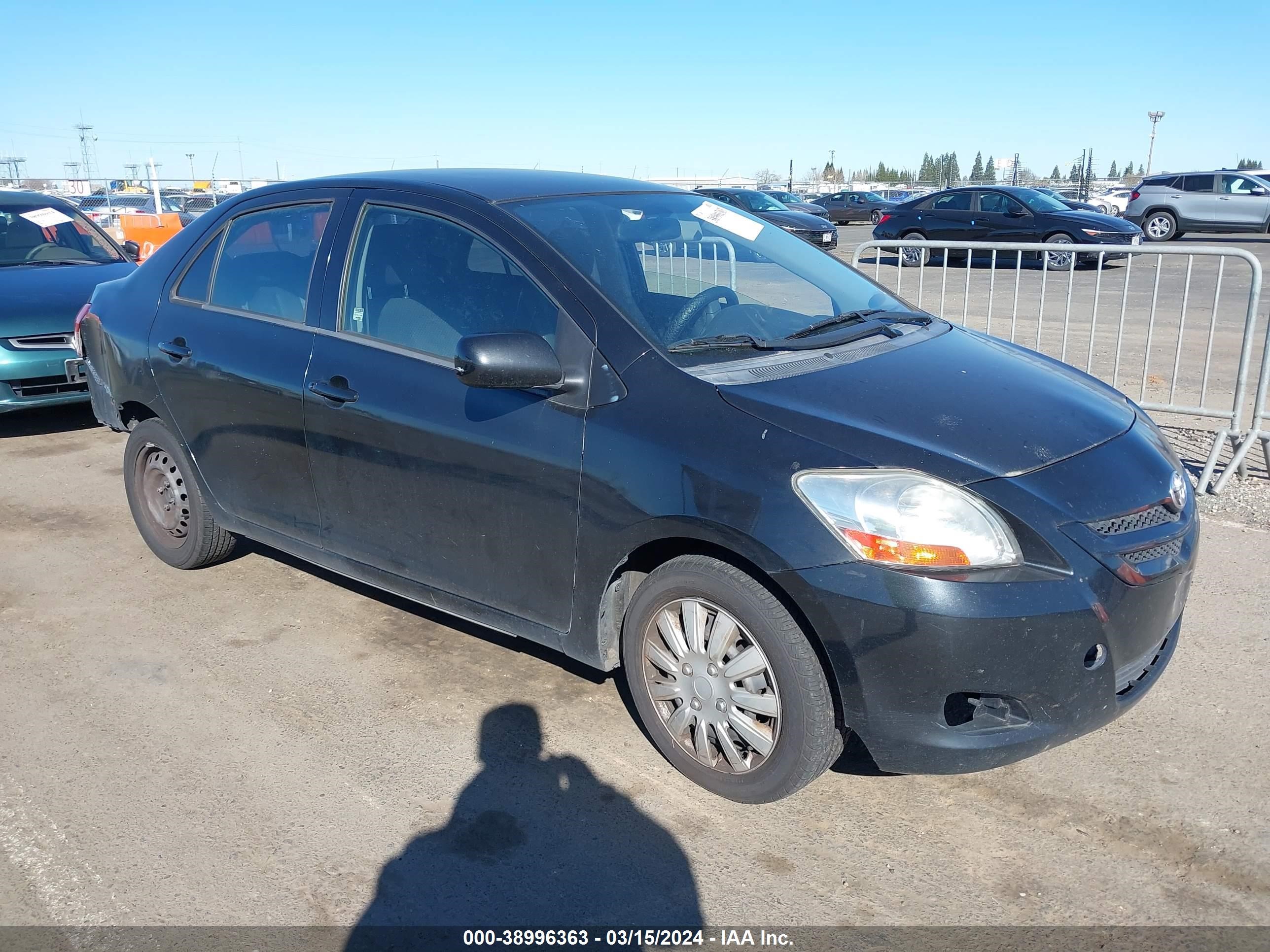 TOYOTA YARIS 2007 jtdbt923x71170205