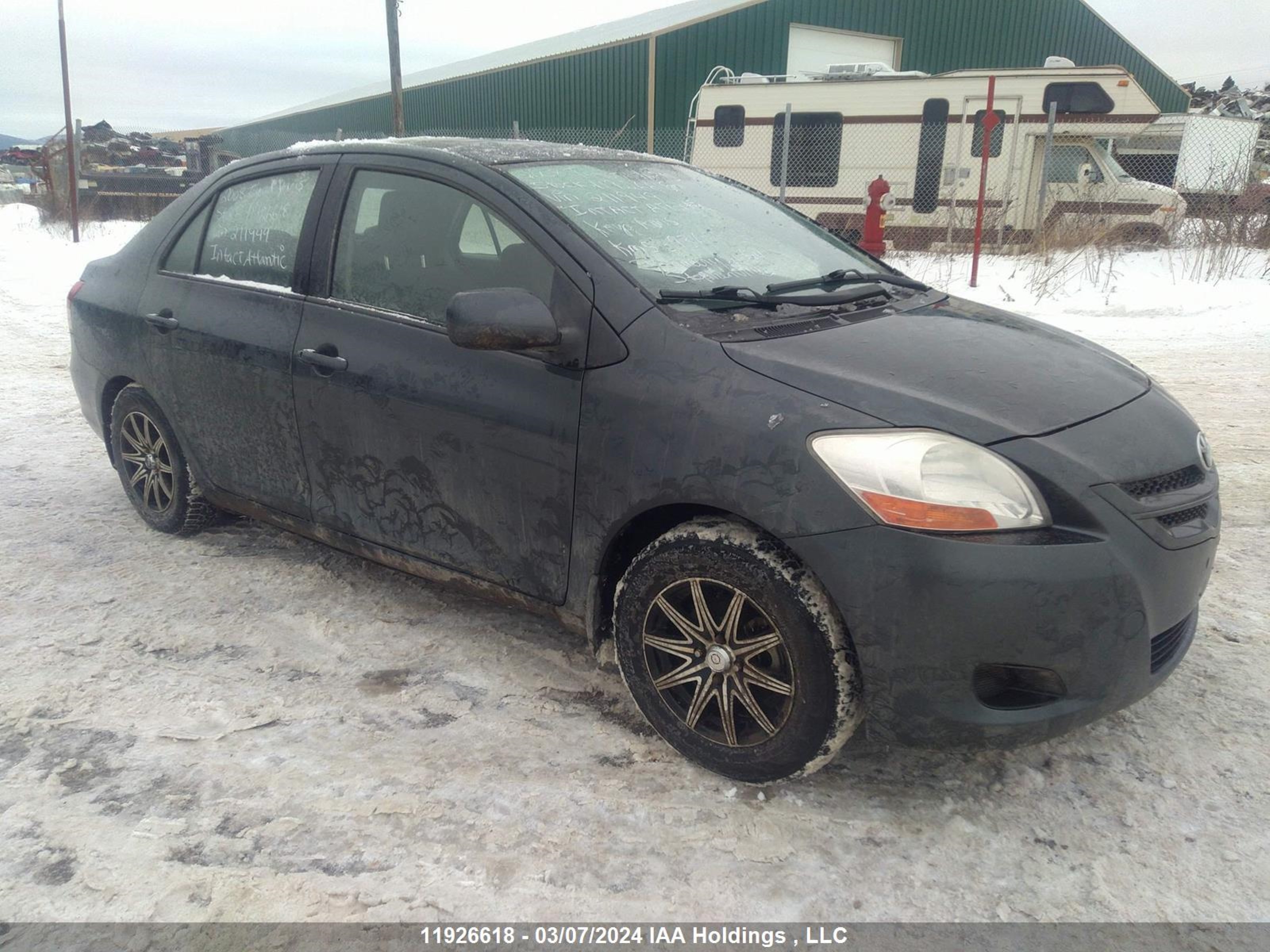 TOYOTA YARIS 2008 jtdbt923x81211949