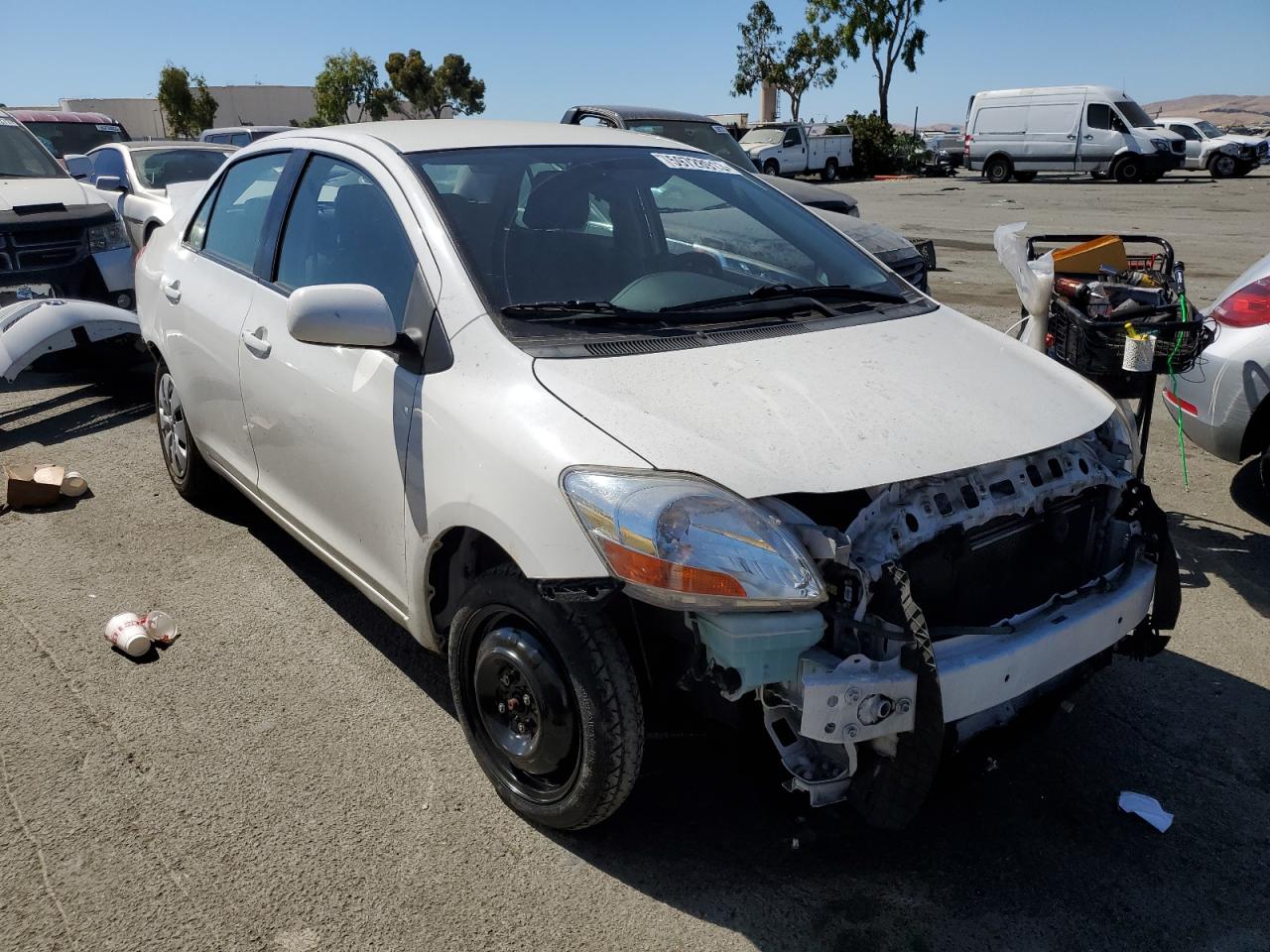 TOYOTA YARIS 2008 jtdbt923x81245485