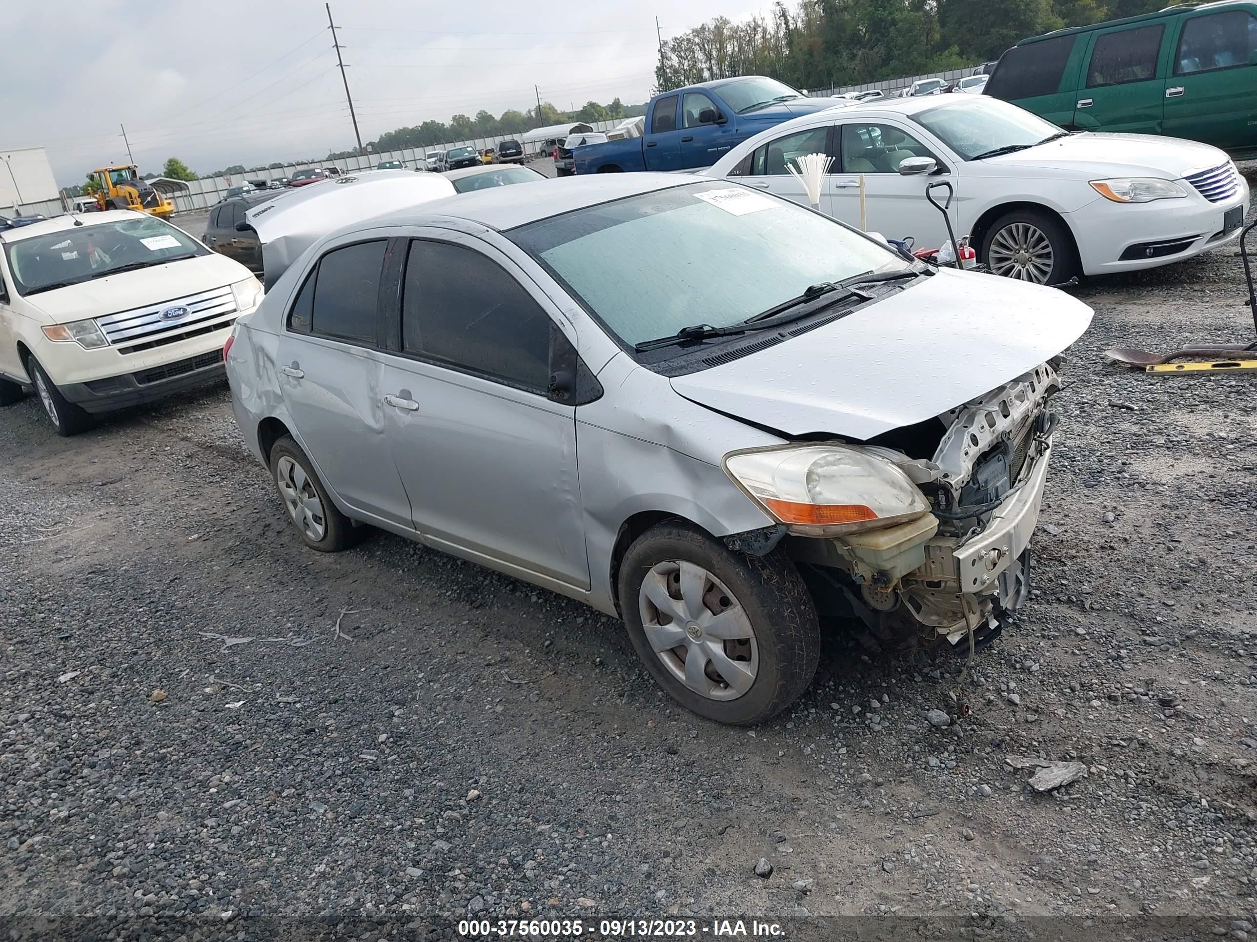 TOYOTA YARIS 2008 jtdbt923x81273397