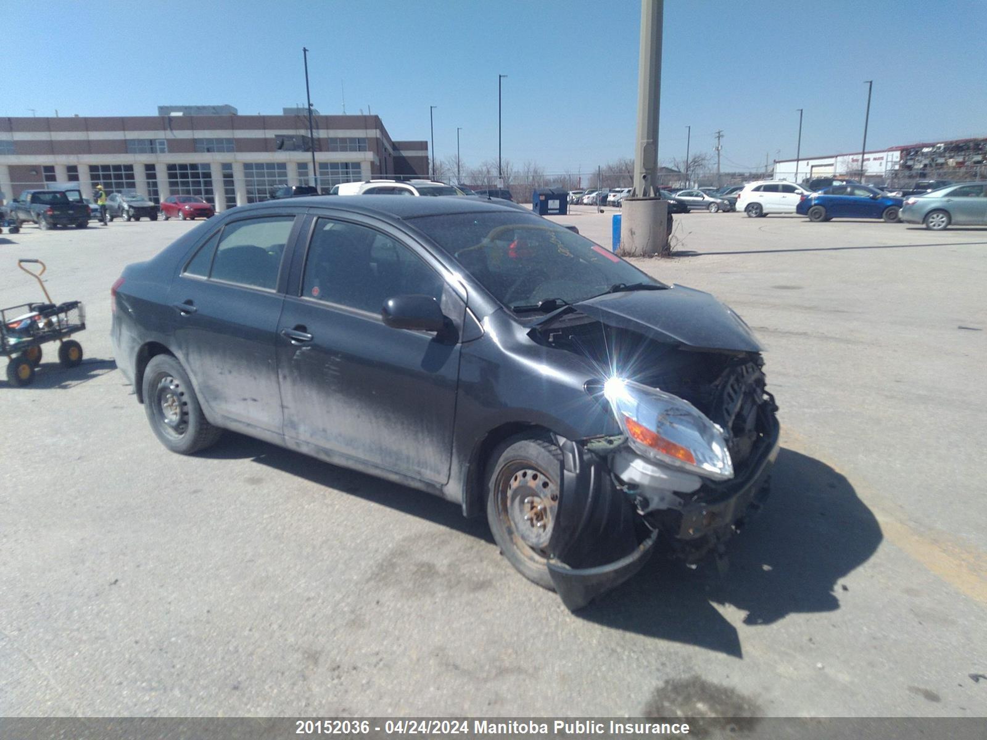 TOYOTA YARIS 2009 jtdbt923x91339982