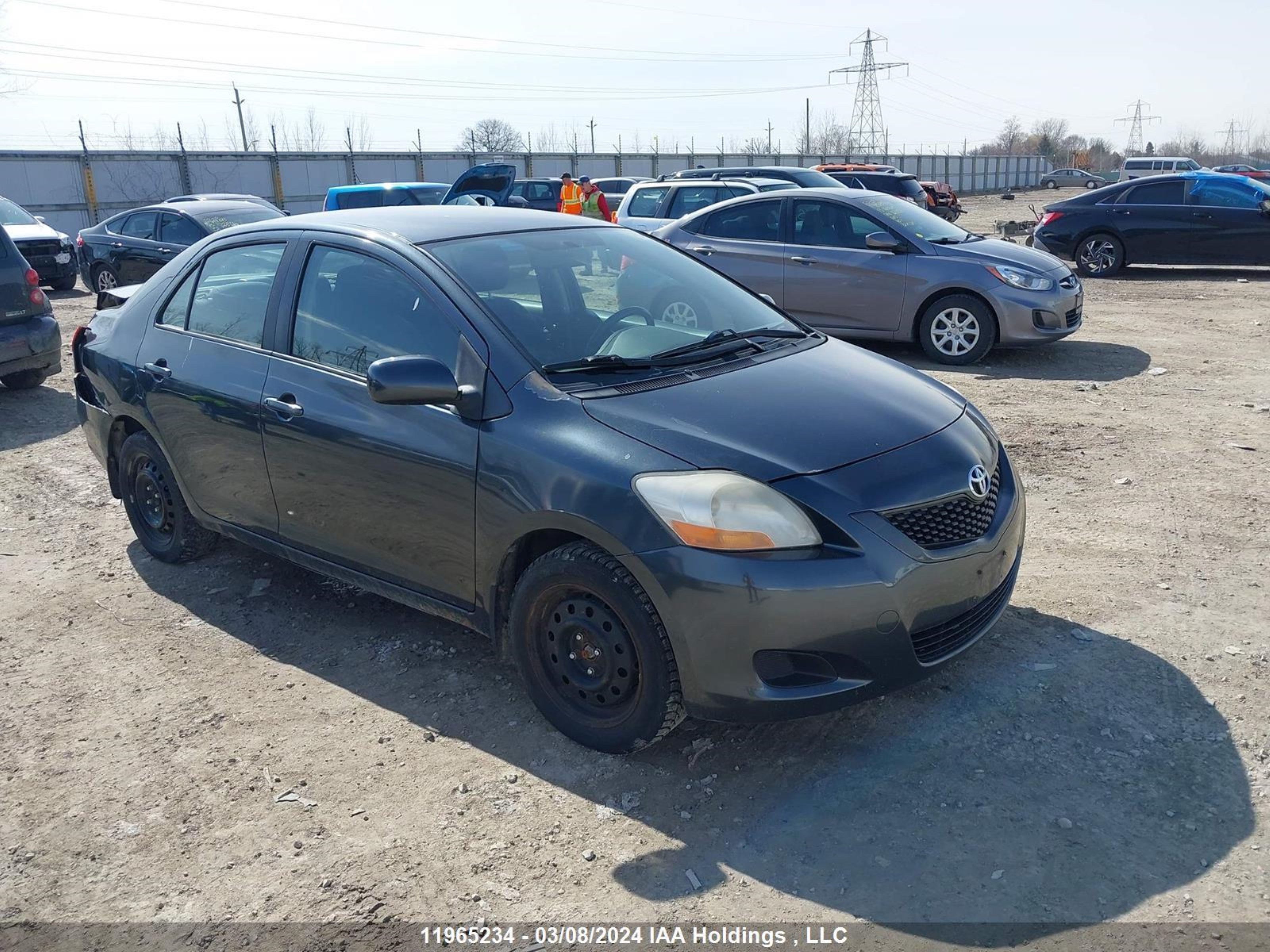 TOYOTA YARIS 2010 jtdbt9k33a1354859