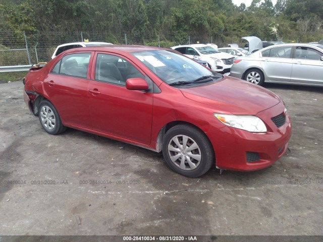 TOYOTA COROLLA 2010 jtdbu4ee0a9118085