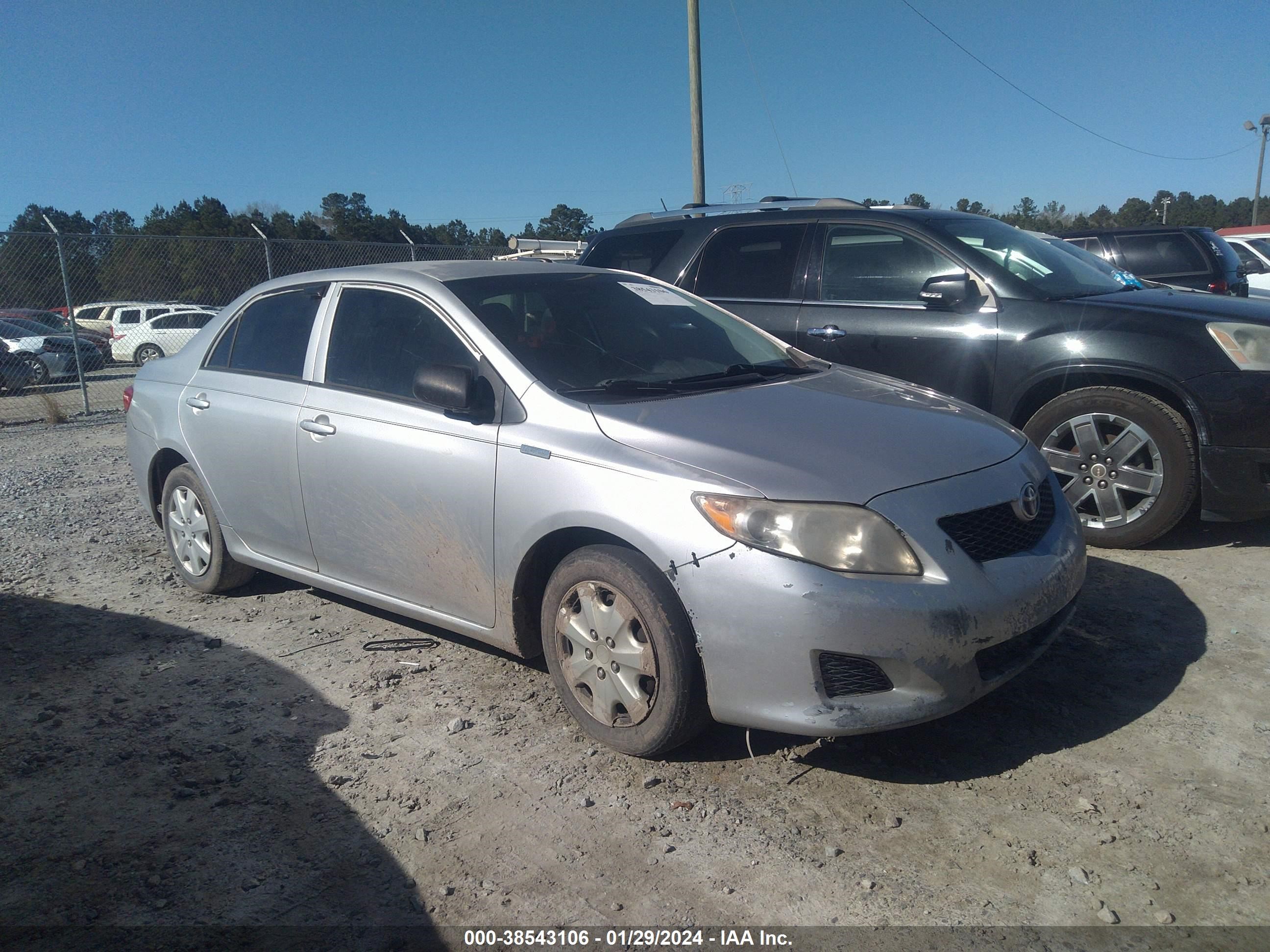 TOYOTA COROLLA 2010 jtdbu4ee0aj076421