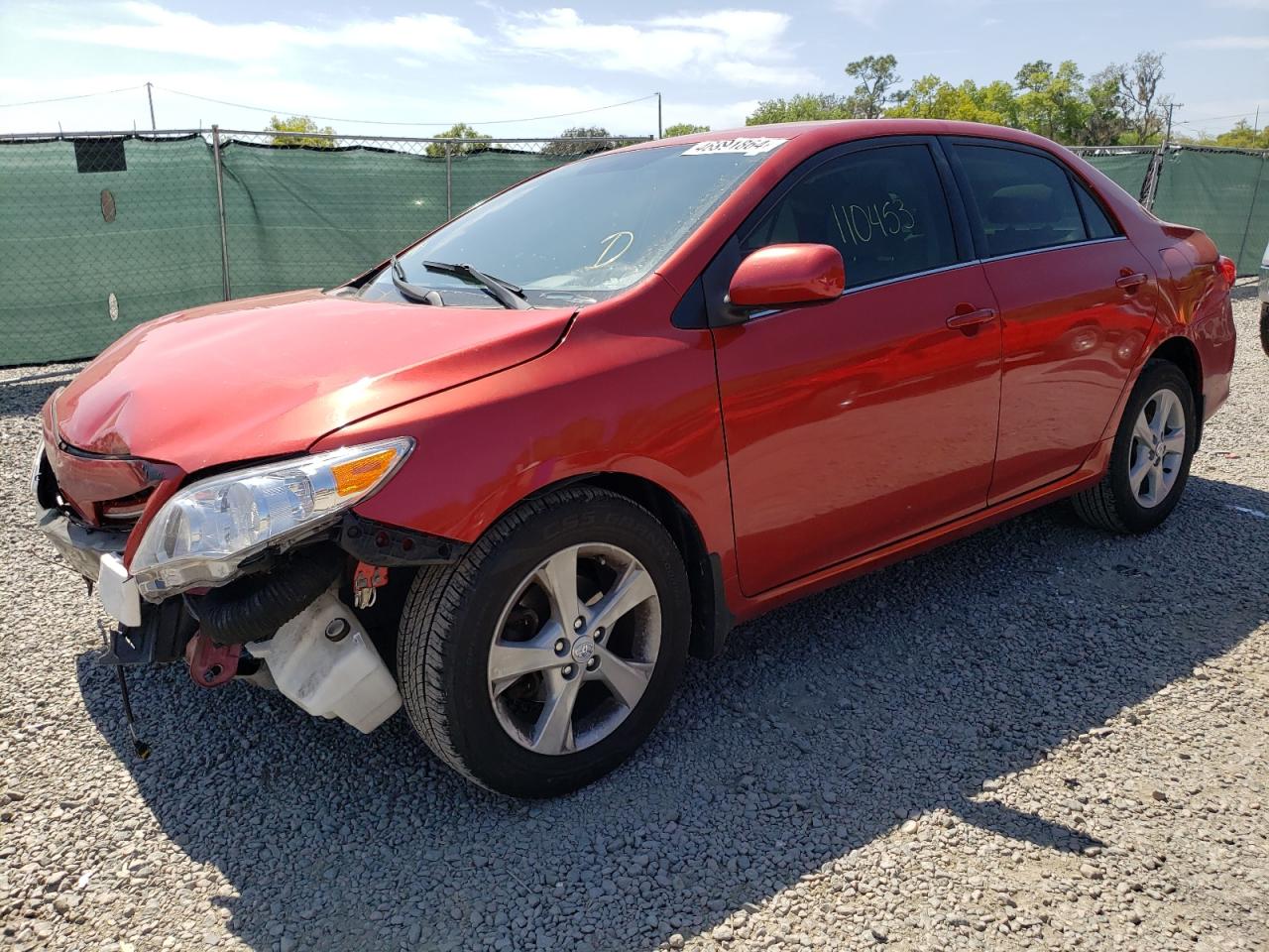 TOYOTA COROLLA 2013 jtdbu4ee0dj116985