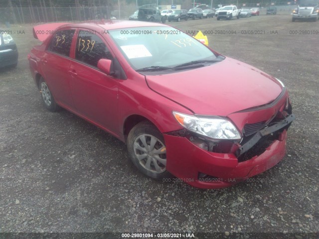 TOYOTA COROLLA 2010 jtdbu4ee1a9107385