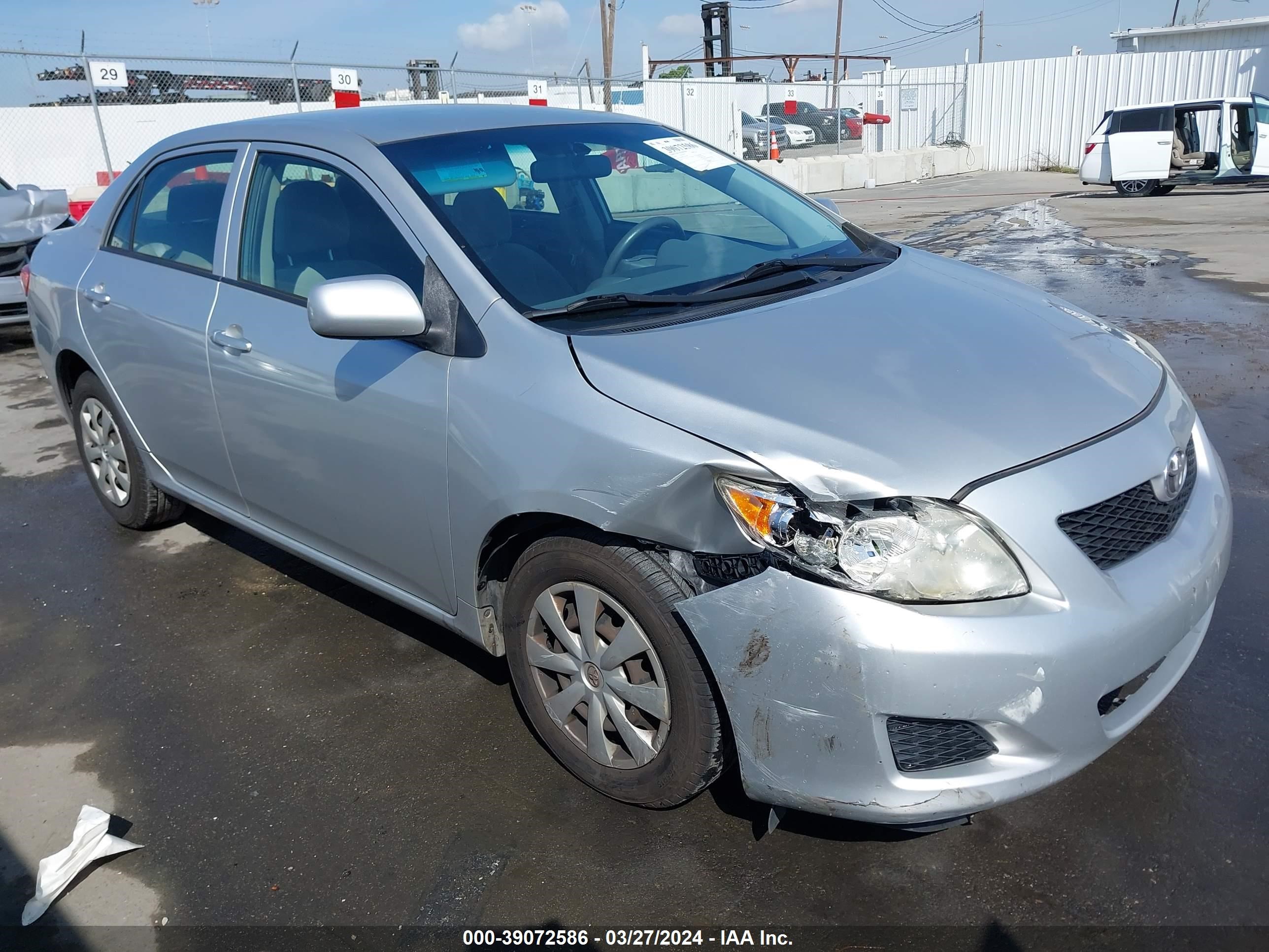 TOYOTA COROLLA 2010 jtdbu4ee2a9119058