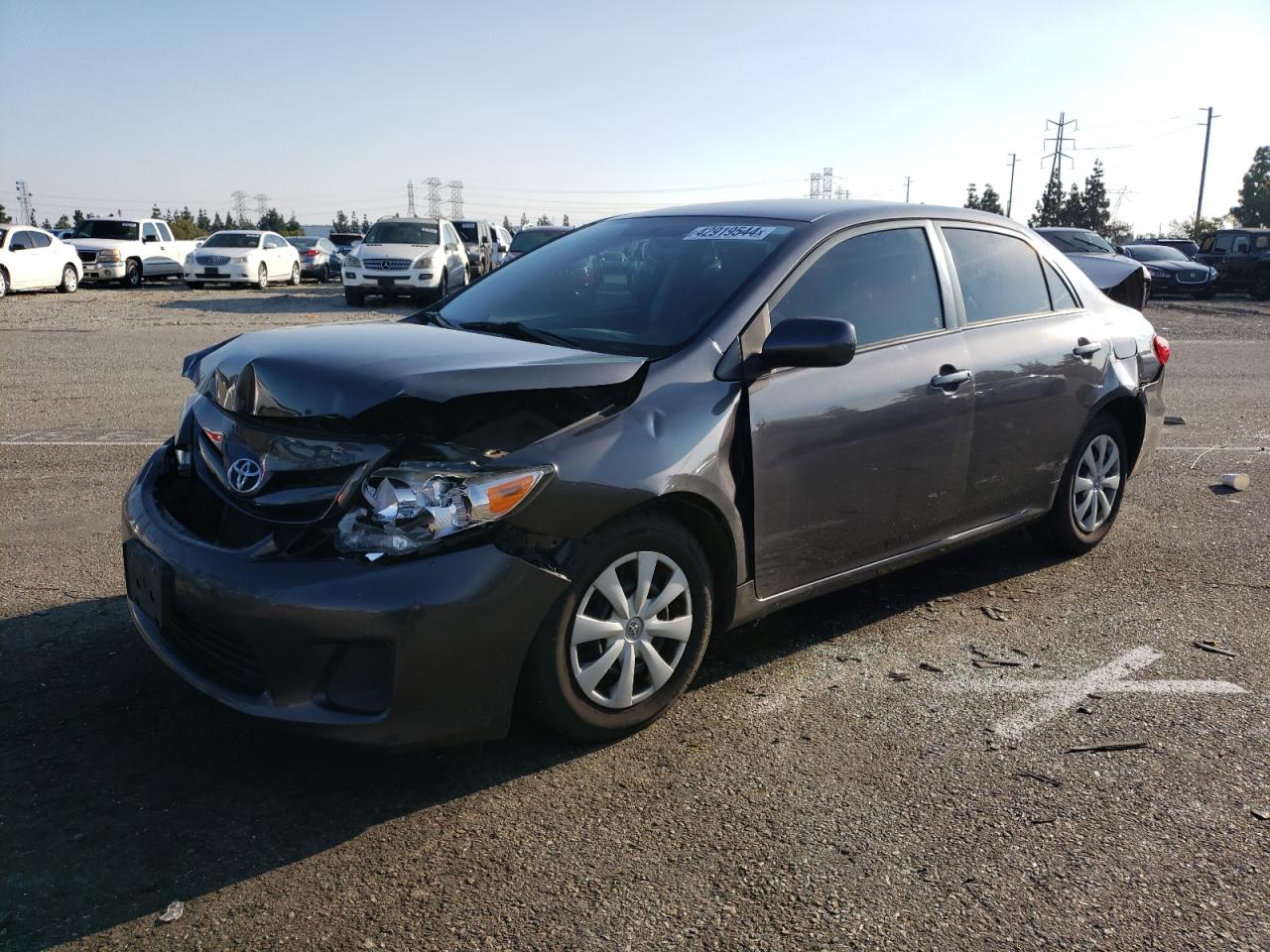 TOYOTA COROLLA 2011 jtdbu4ee2b9124004