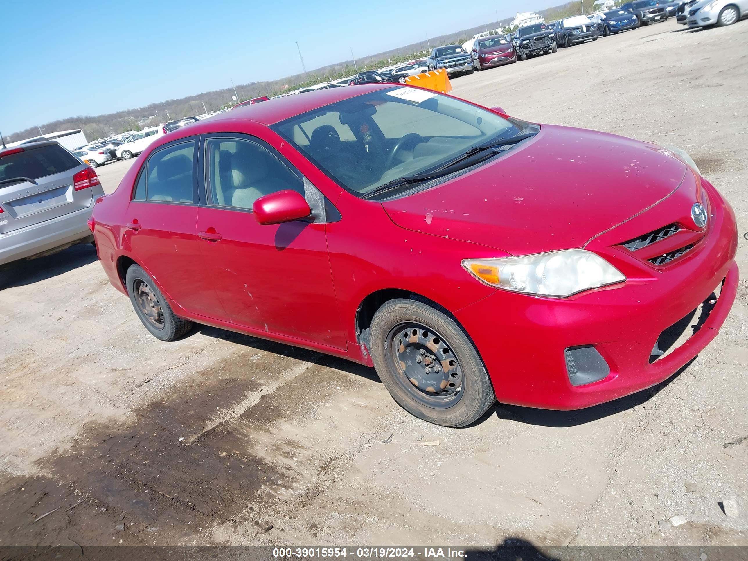 TOYOTA COROLLA 2011 jtdbu4ee2bj096378