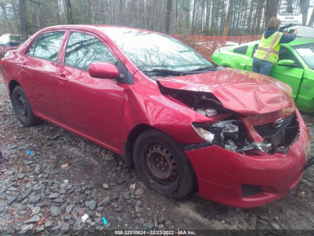 TOYOTA COROLLA 2010 jtdbu4ee3a9100387