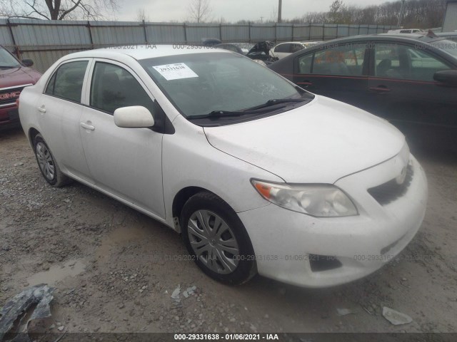 TOYOTA COROLLA 2010 jtdbu4ee3a9105945