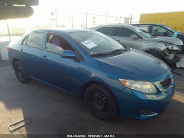 TOYOTA COROLLA BA 2010 jtdbu4ee3a9107789