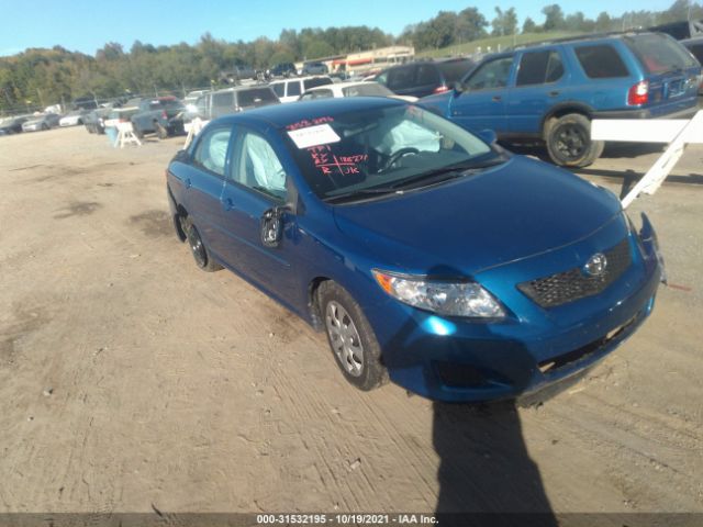 TOYOTA COROLLA 2010 jtdbu4ee3a9112359